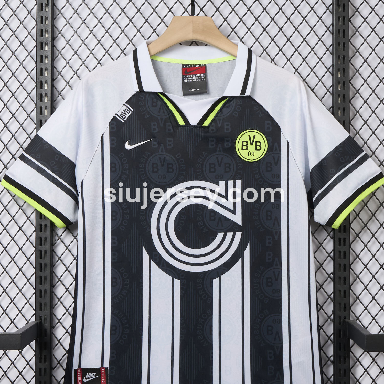 SIUjerseys-Retro Dortmund 1996-97 European Away Jersey