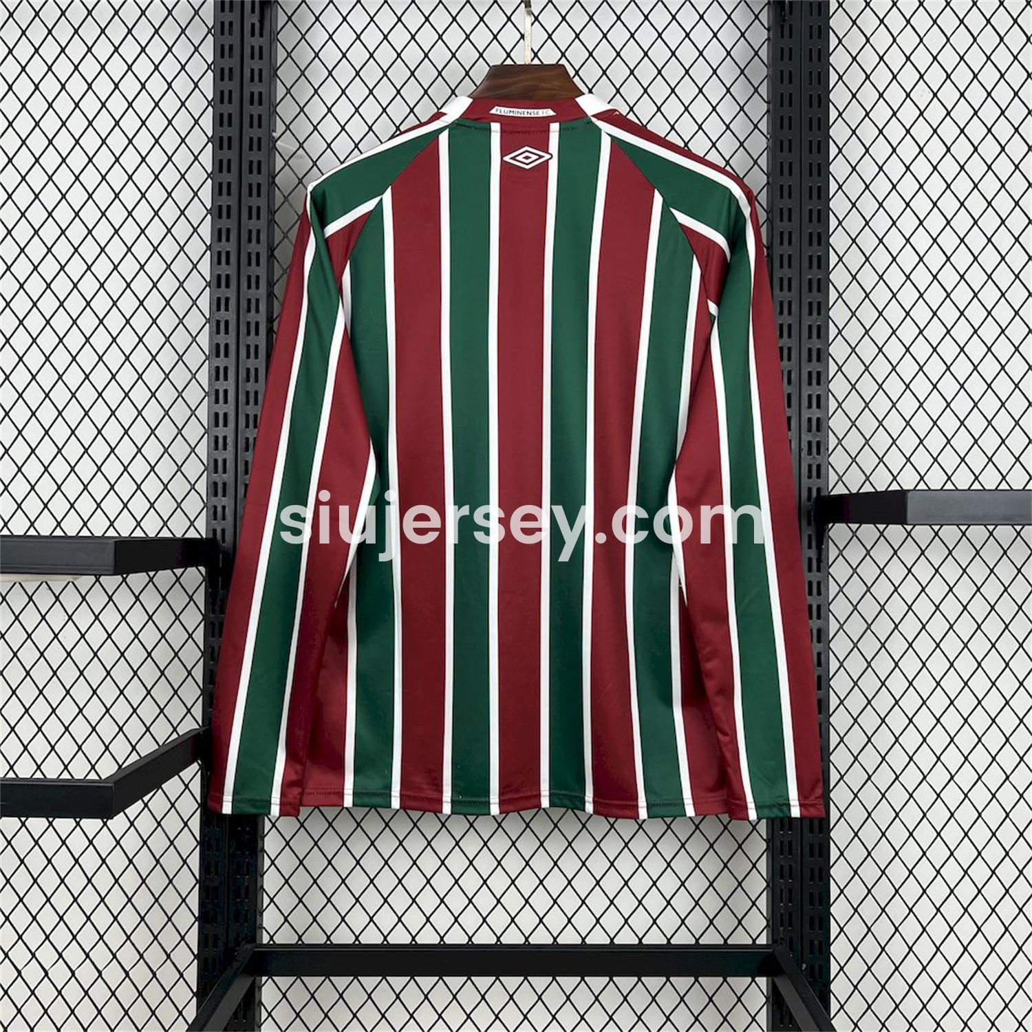 SIUjerseys-Fluminense 25-26 Home Long Sleeves Jersey - Fans Version