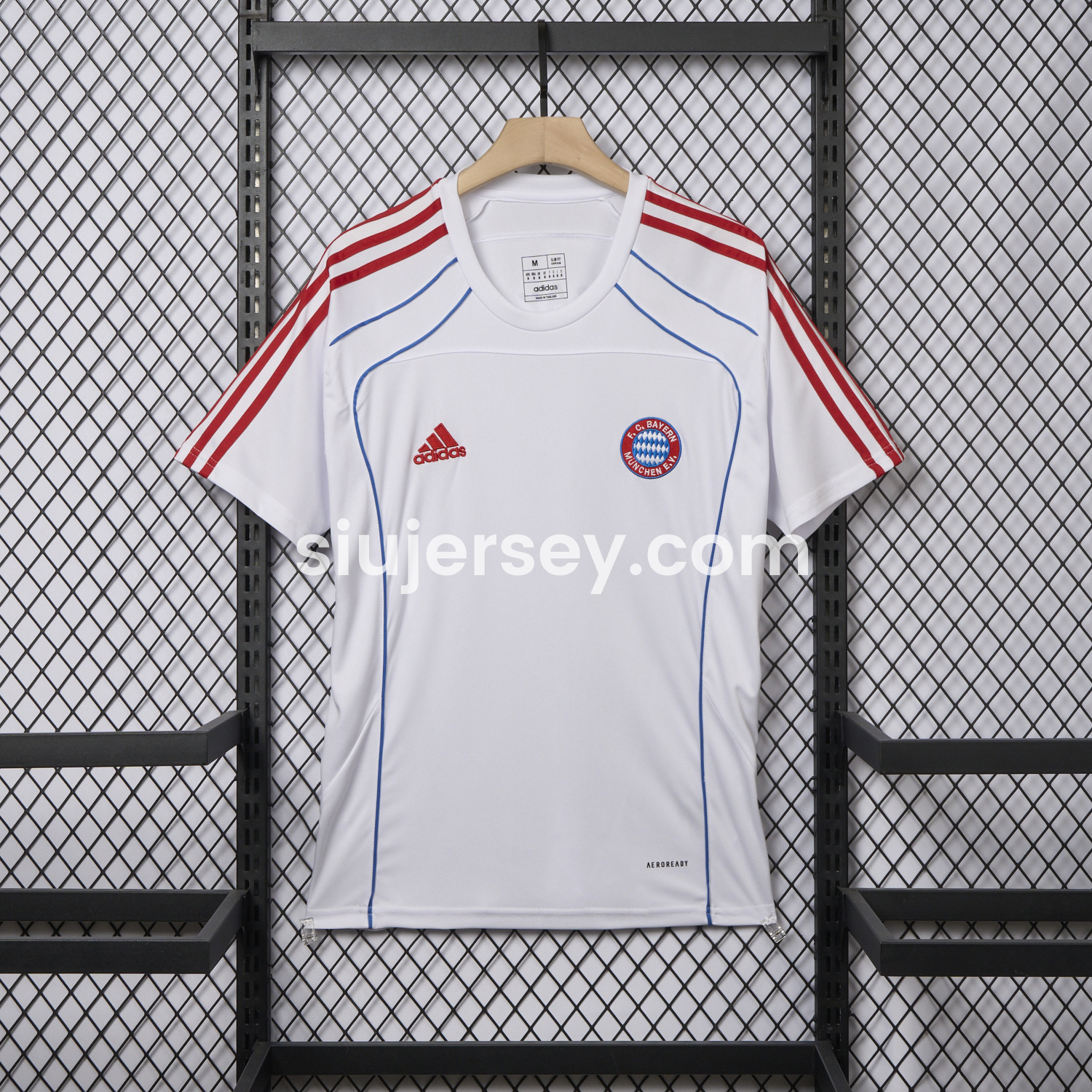 SIUjerseys-Bayern Munich 25-26 Urban Purist Throwback White Jersey - Fans Version