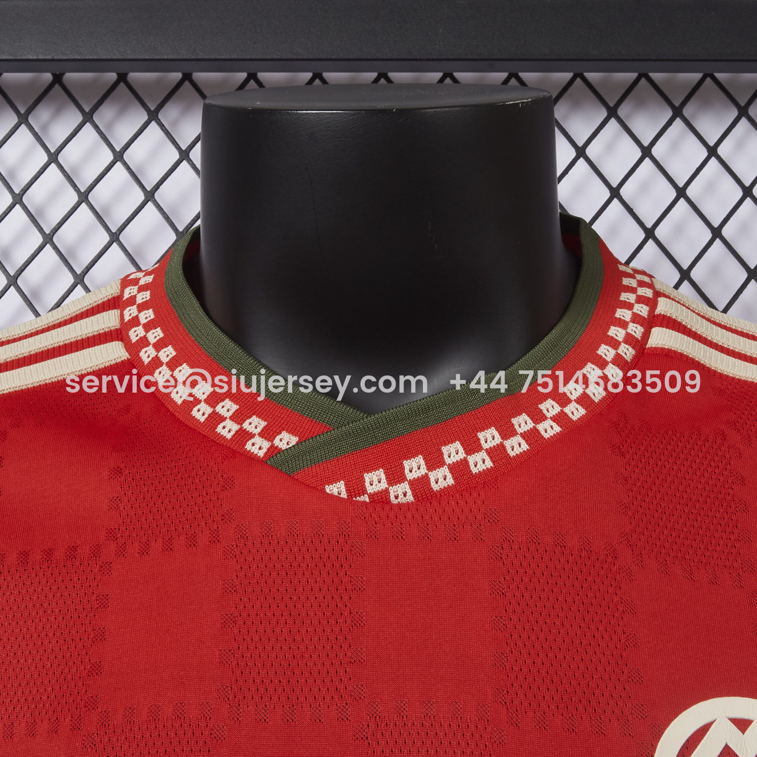 SIUjerseys-Bayern Munich 25-26 Trefoil Red Special Jersey - Player Version