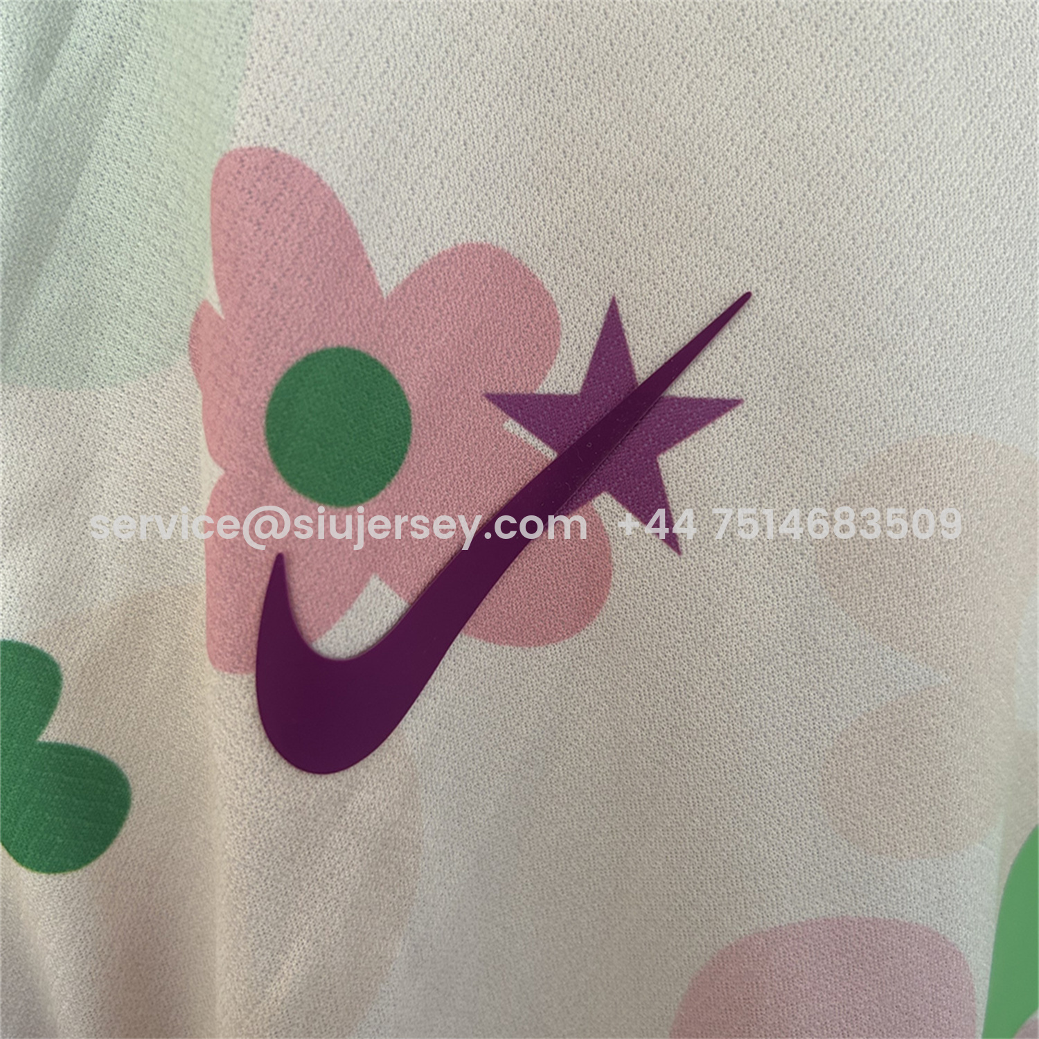 SIUjerseys-Barcelona 25-26 Stars And Flowers Pink Special Jersey - Fans Version