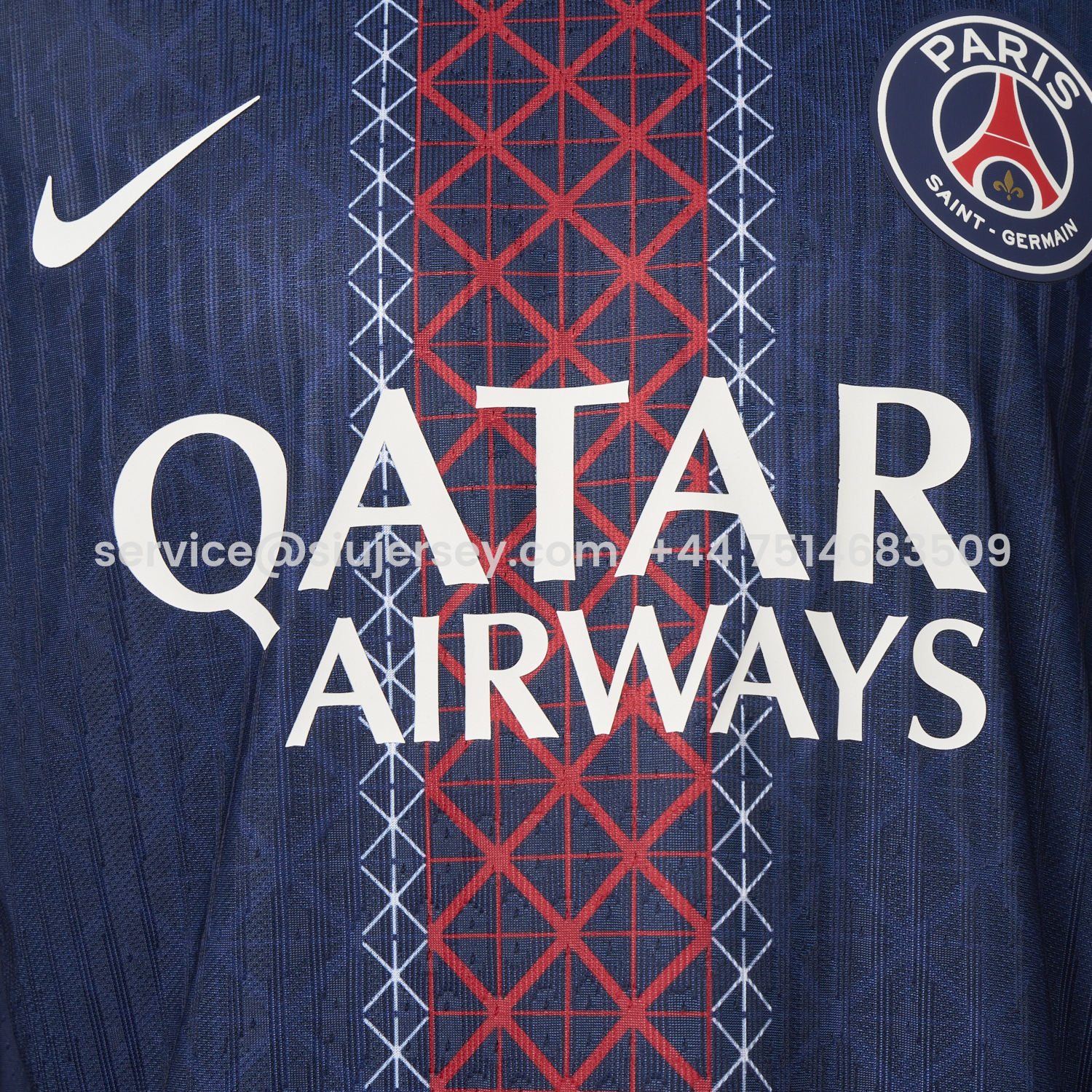 SIUjerseys-Paris Saint-Germain PSG 25-26 Home Jersey - Player Version