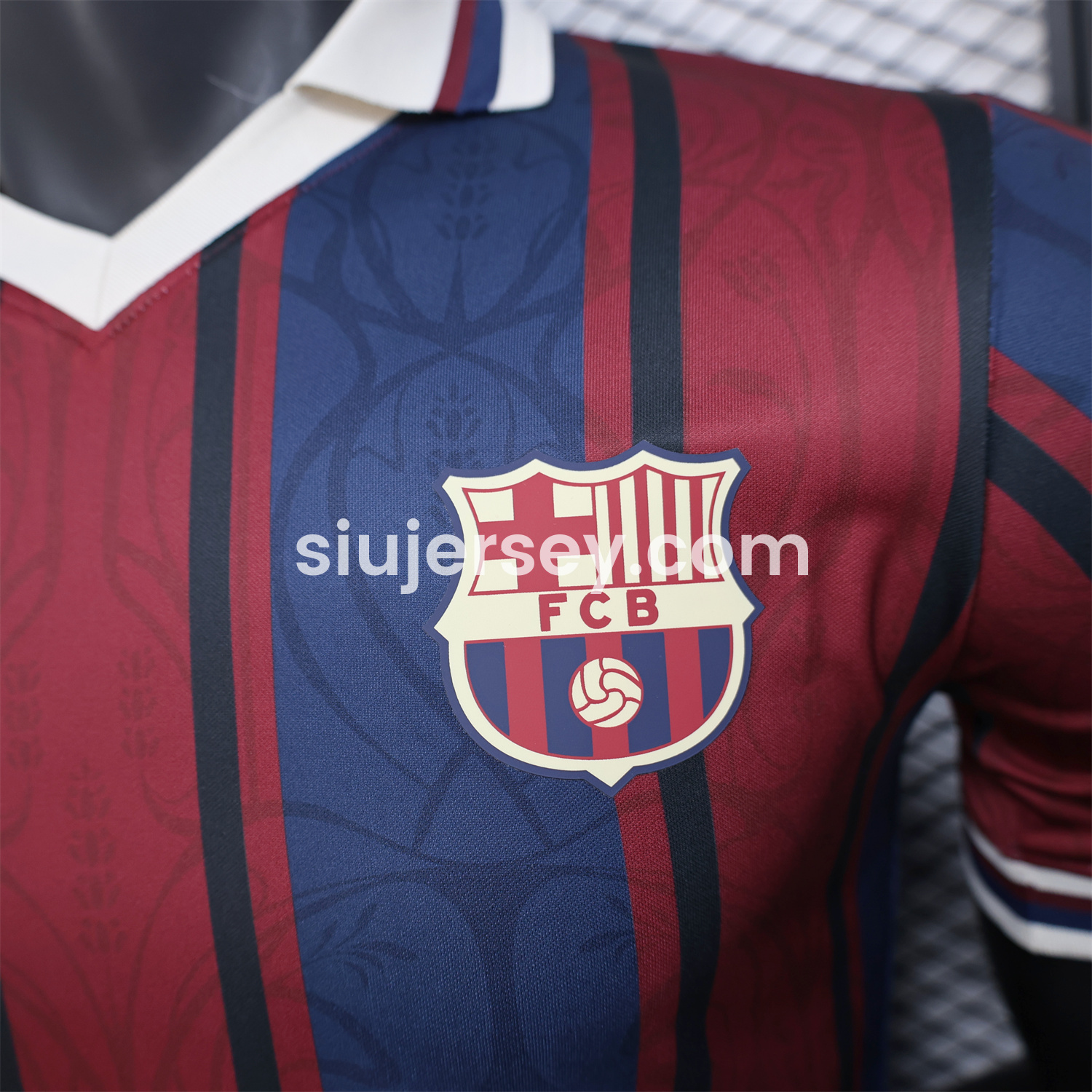 SIUjerseys-Barcelona 25-26 125th Anniversary Retro Style Jersey - Player Version