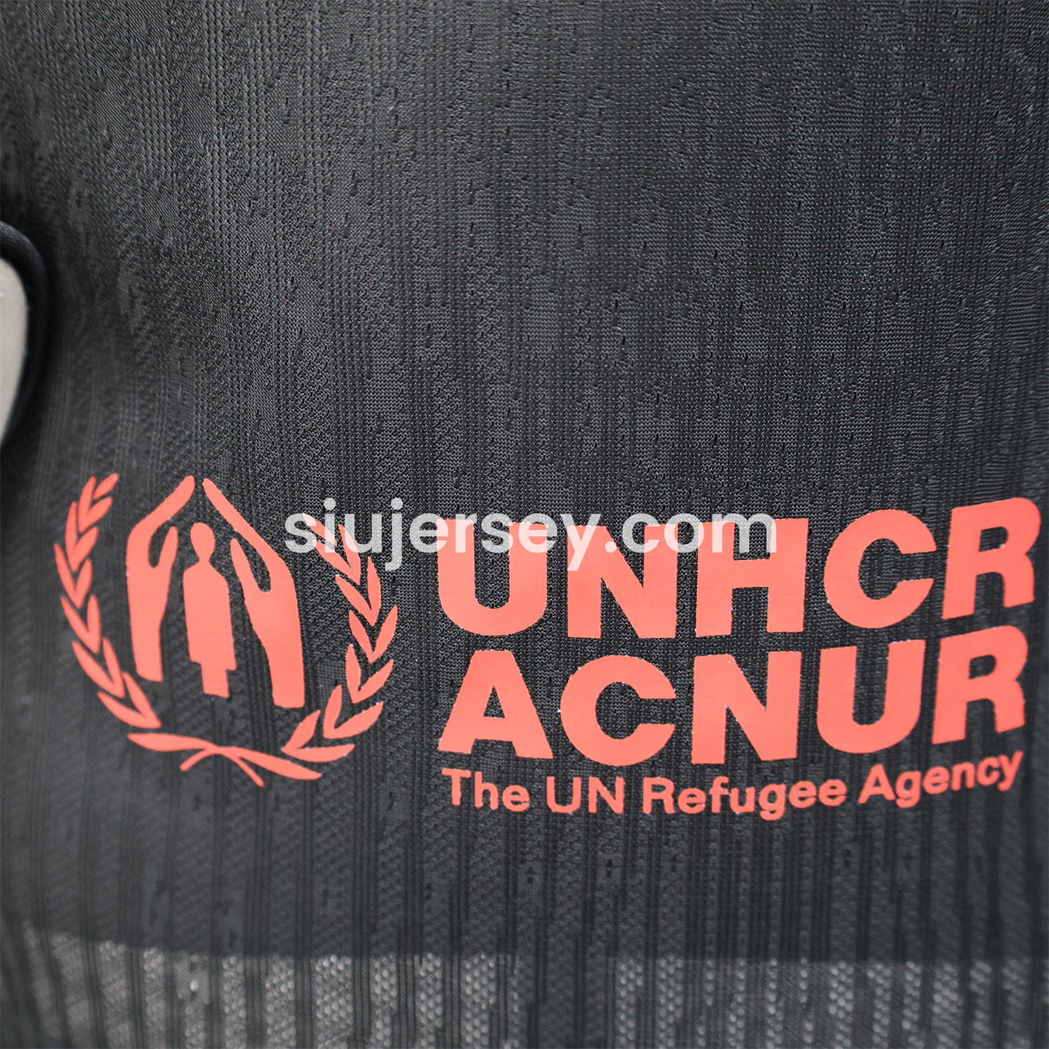 SIUjerseys-Barcelona x Travis Scott 24-25 Away Black Long Sleeves Jersey - Player Version