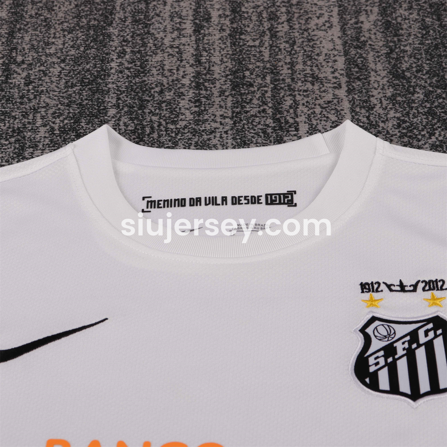 SIUjerseys-Retro Santos 2012 Home Kids Kit