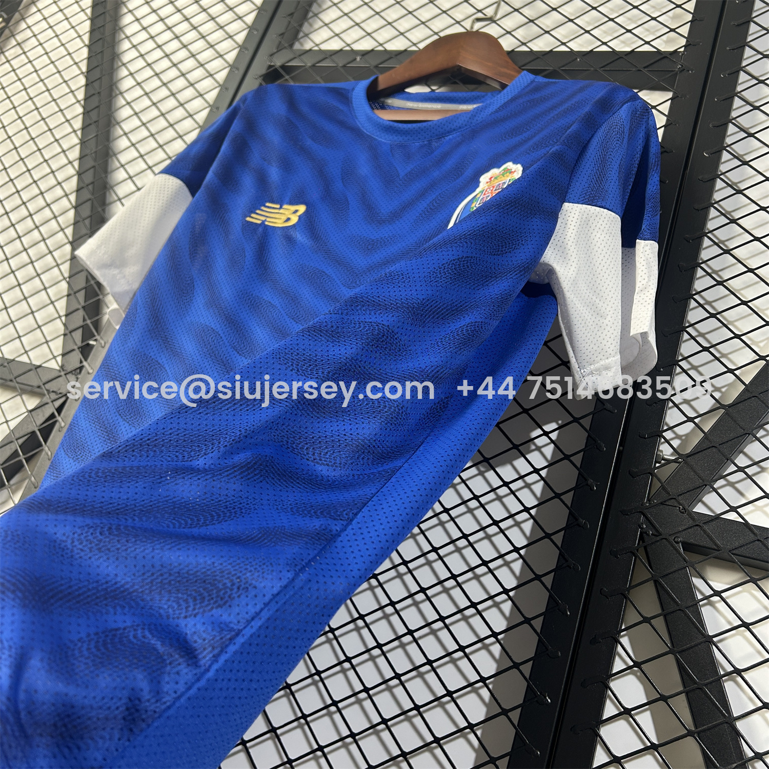 SIUjerseys-Porto 25-26 Blue Pre-Match Training Jersey - Fans Version