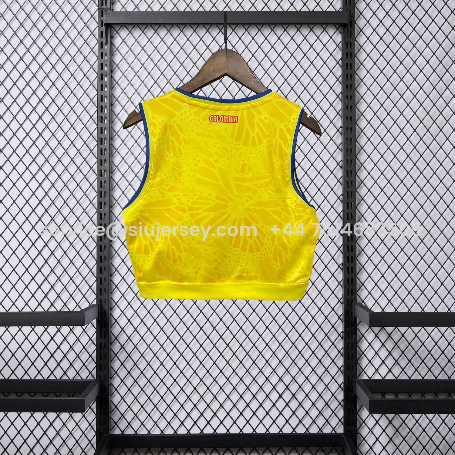 SIUjerseys-Women's Colombia 2026 Home Yoga Vest