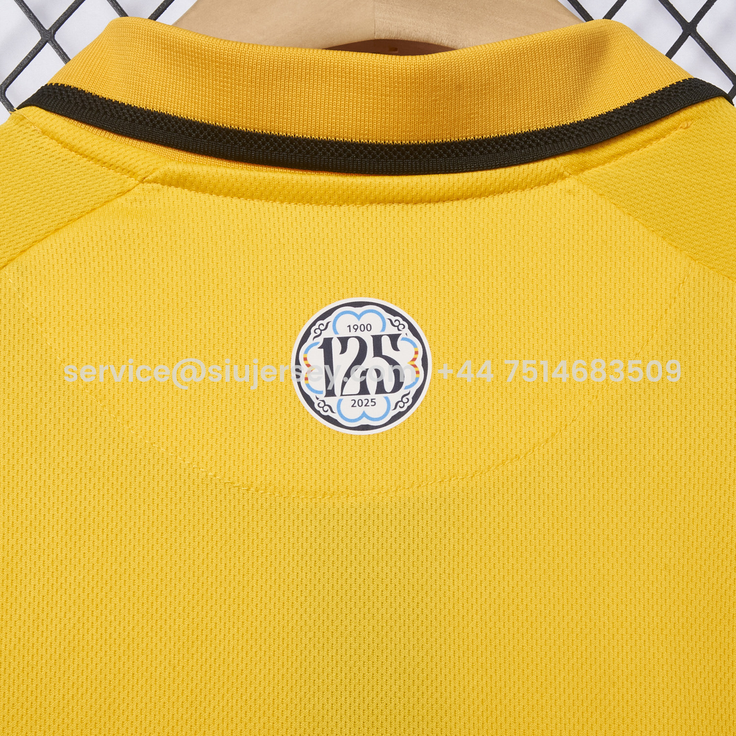 SIUjerseys-RCD Espanyol 25-26 125th Anniversary Yellow Jersey - Fans Version