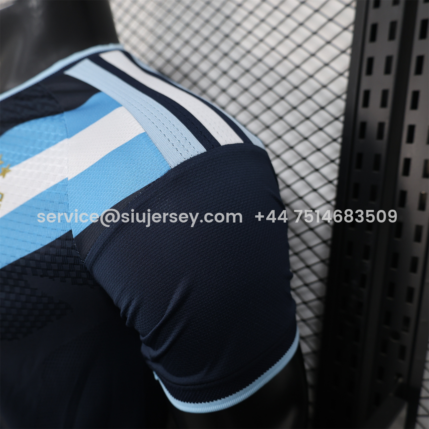 SIUjerseys-Argentina 2026 Dark Blue Special Jersey - Player Version