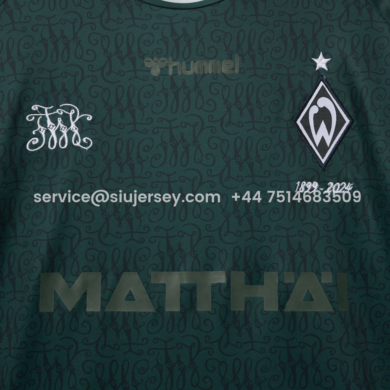 SIUjerseys-Werder Bremen 23-24 125th Anniversary Jersey - Fans Version