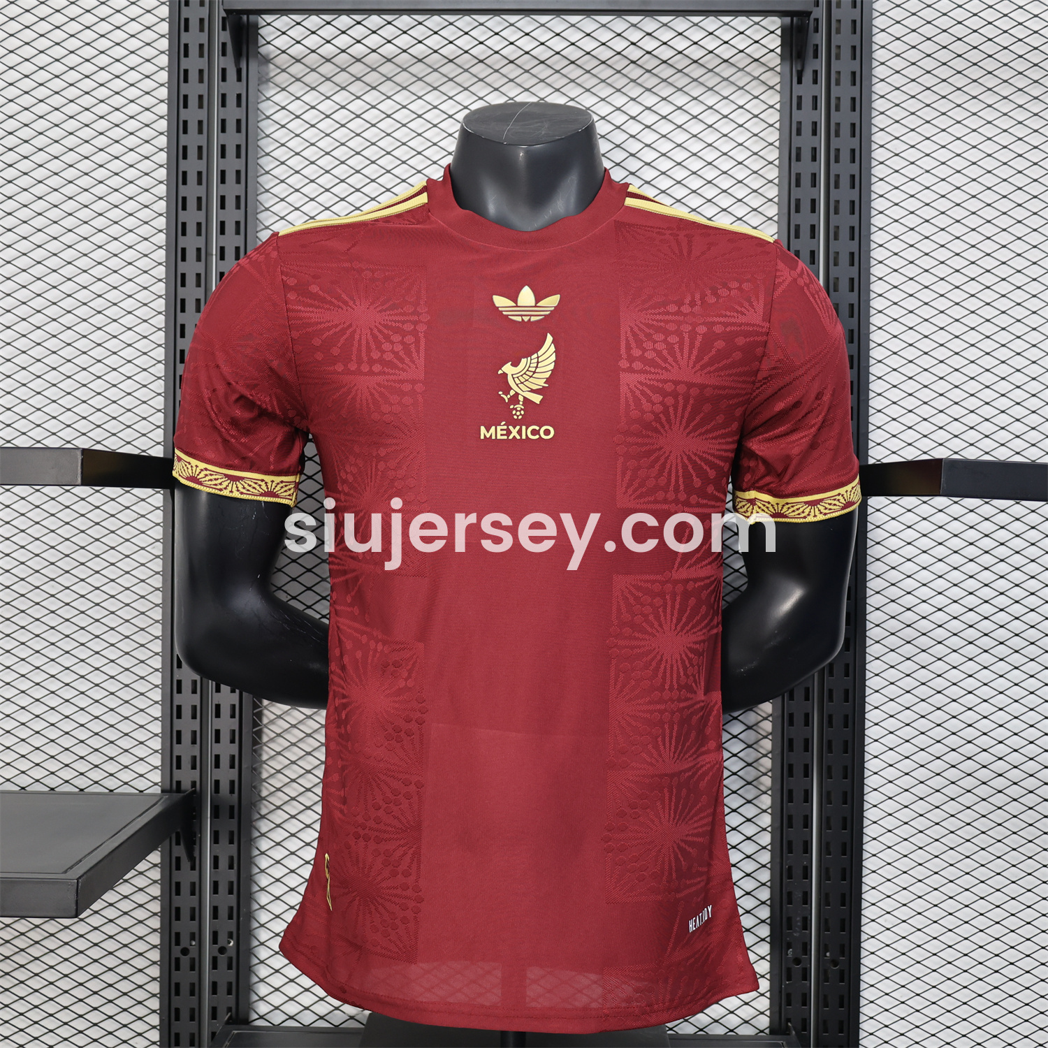 SIUjerseys-Mexico 2025 Gold Cup Red Special Edition Jersey - Player Version