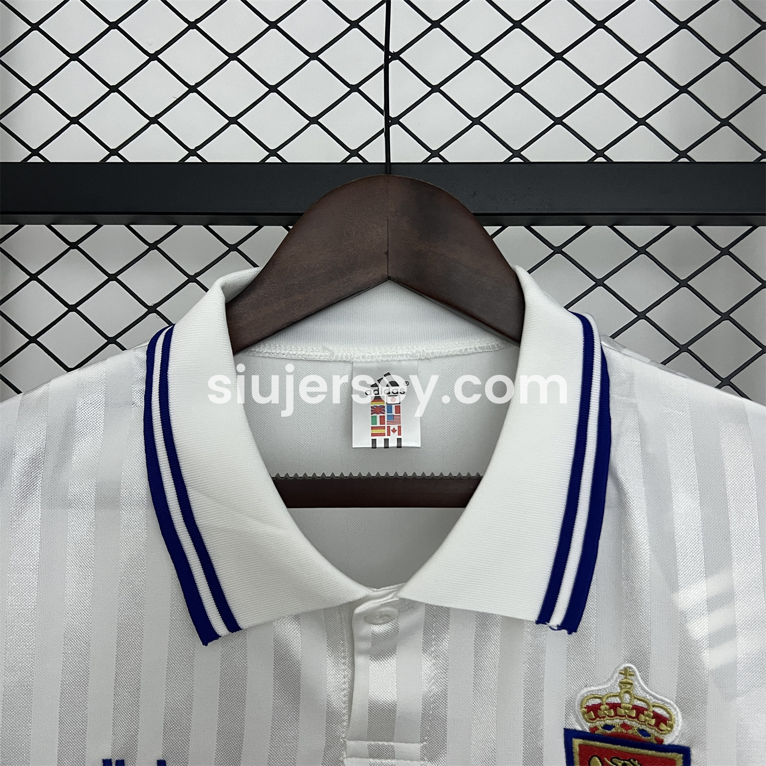 SIUjerseys-Retro Real Zaragoza 1995-96 Home Jersey
