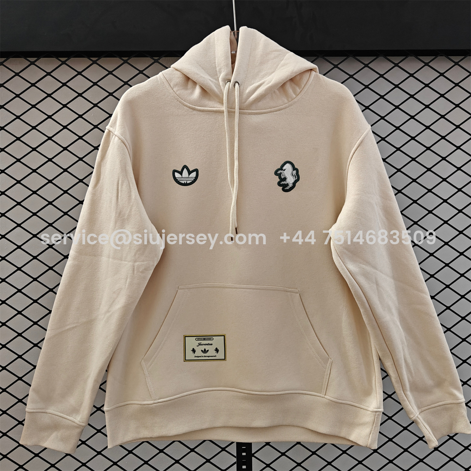 SIUjerseys-Juventus 25-26 Originals Terrace Icon Unisex Pullover Hoodie