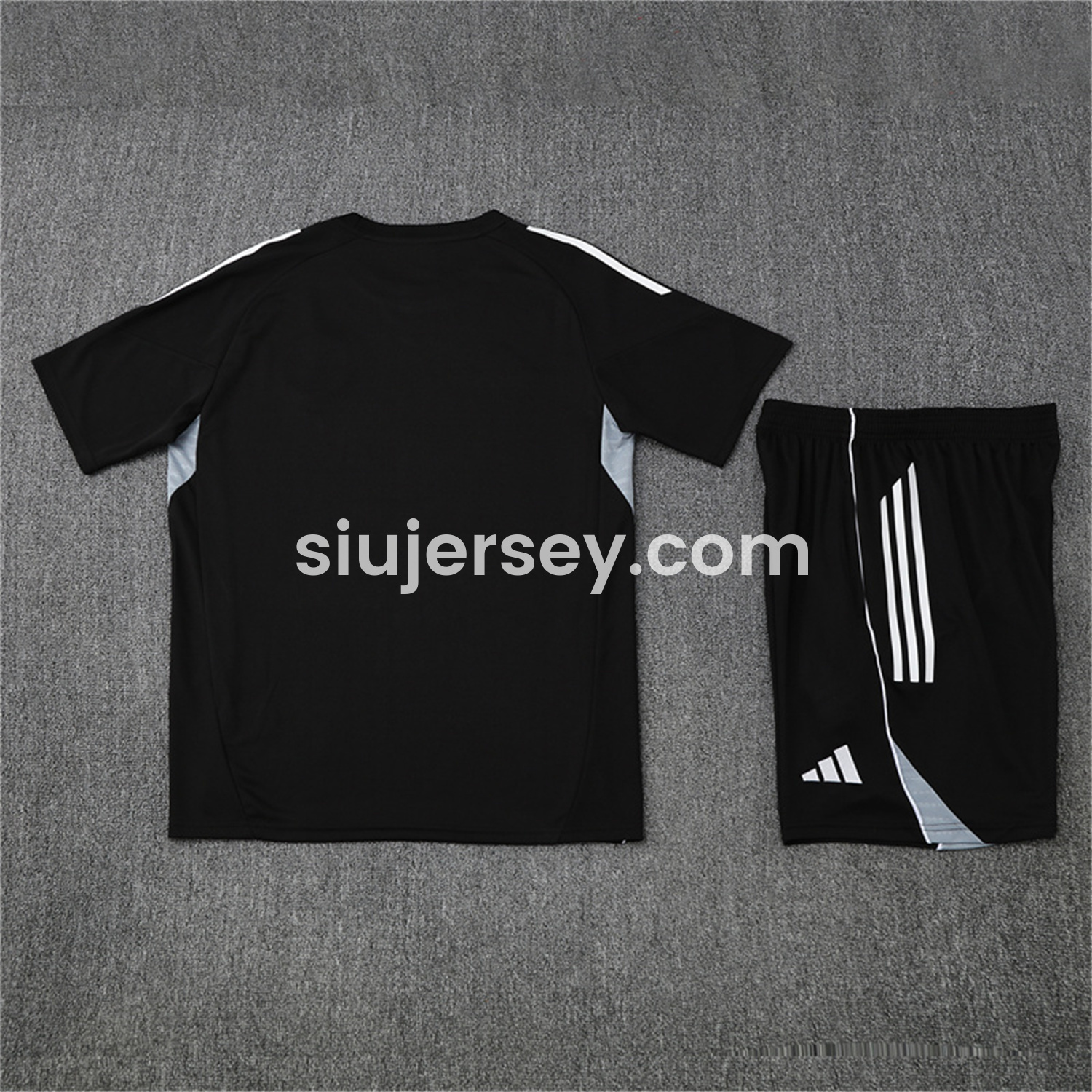 SIUjerseys-INT M.A.M 25-26 Short-Sleeve Training Set - Black Top and Shorts