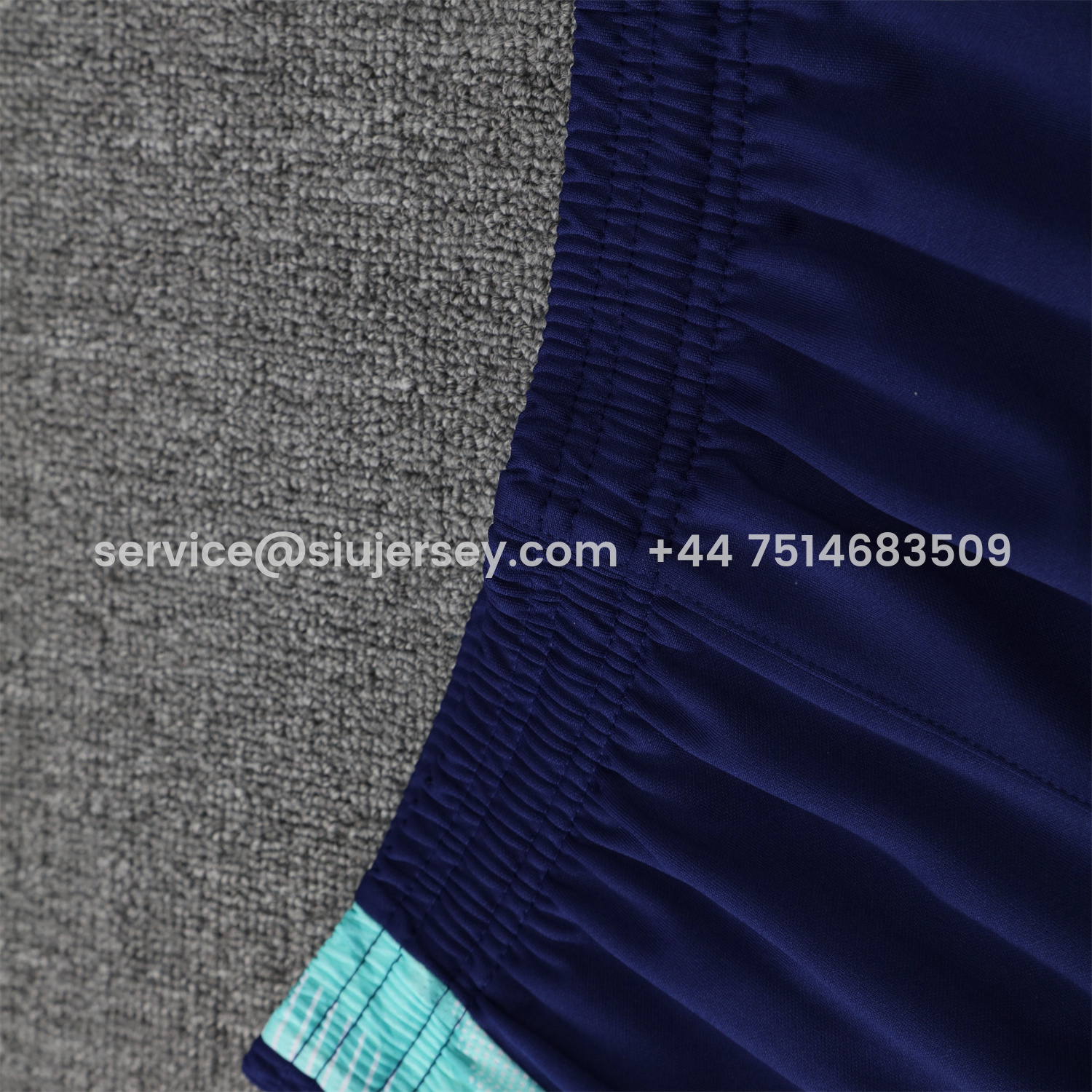 SIUjerseys-Flamengo 25-26 Long Sleeve Training Set - Deep Blue Top & Deep Blue Pants