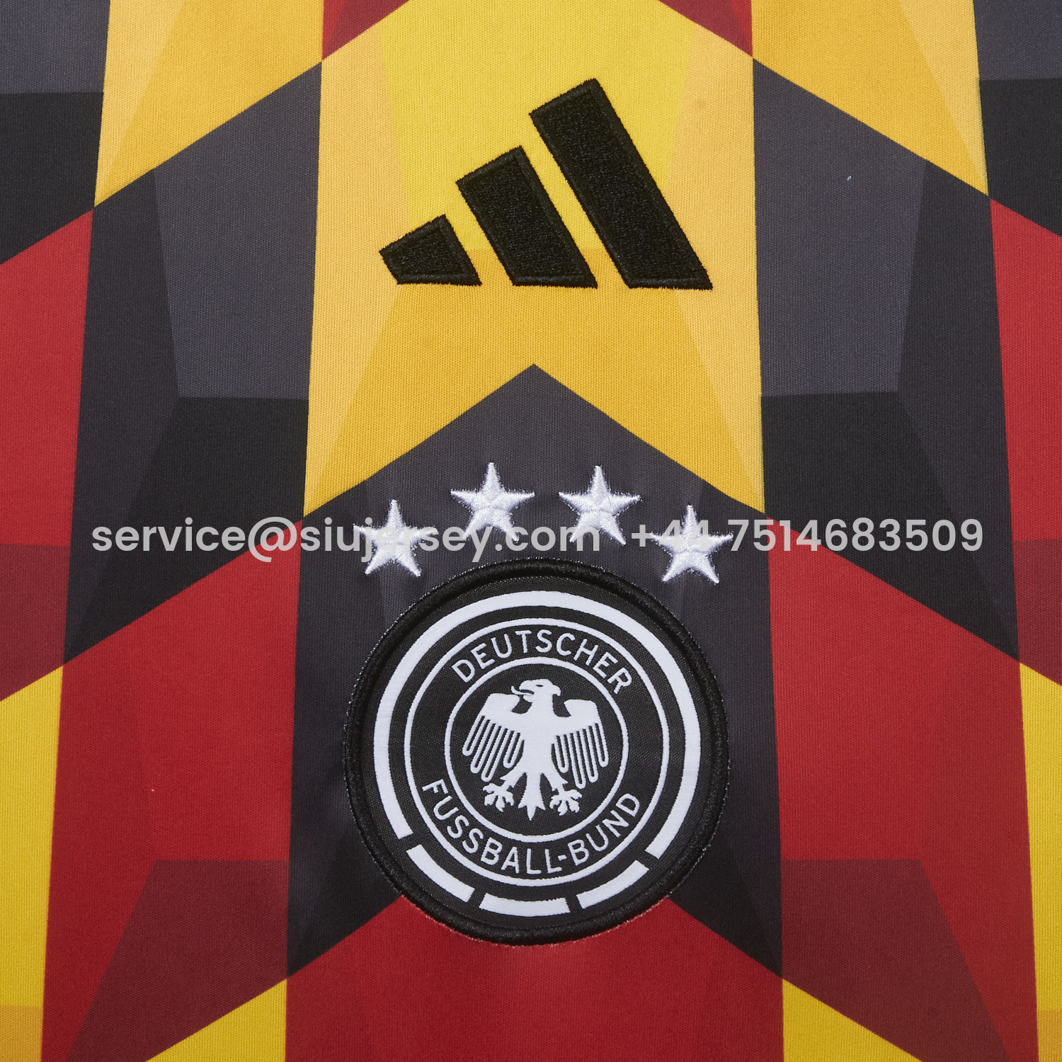 SIUjerseys-Germany 2026 Red Yellow Black Special Jersey - Fans Version
