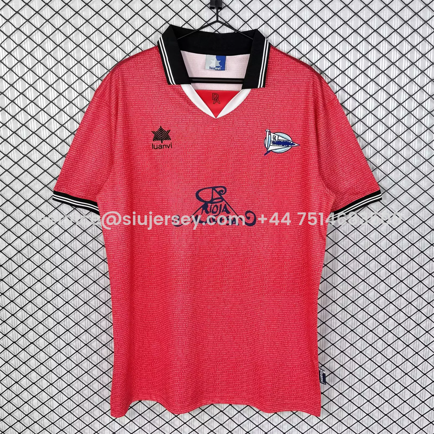 SIUjerseys-Retro Deportivo Alavés 2000-01 UEFA Cup Away Jersey