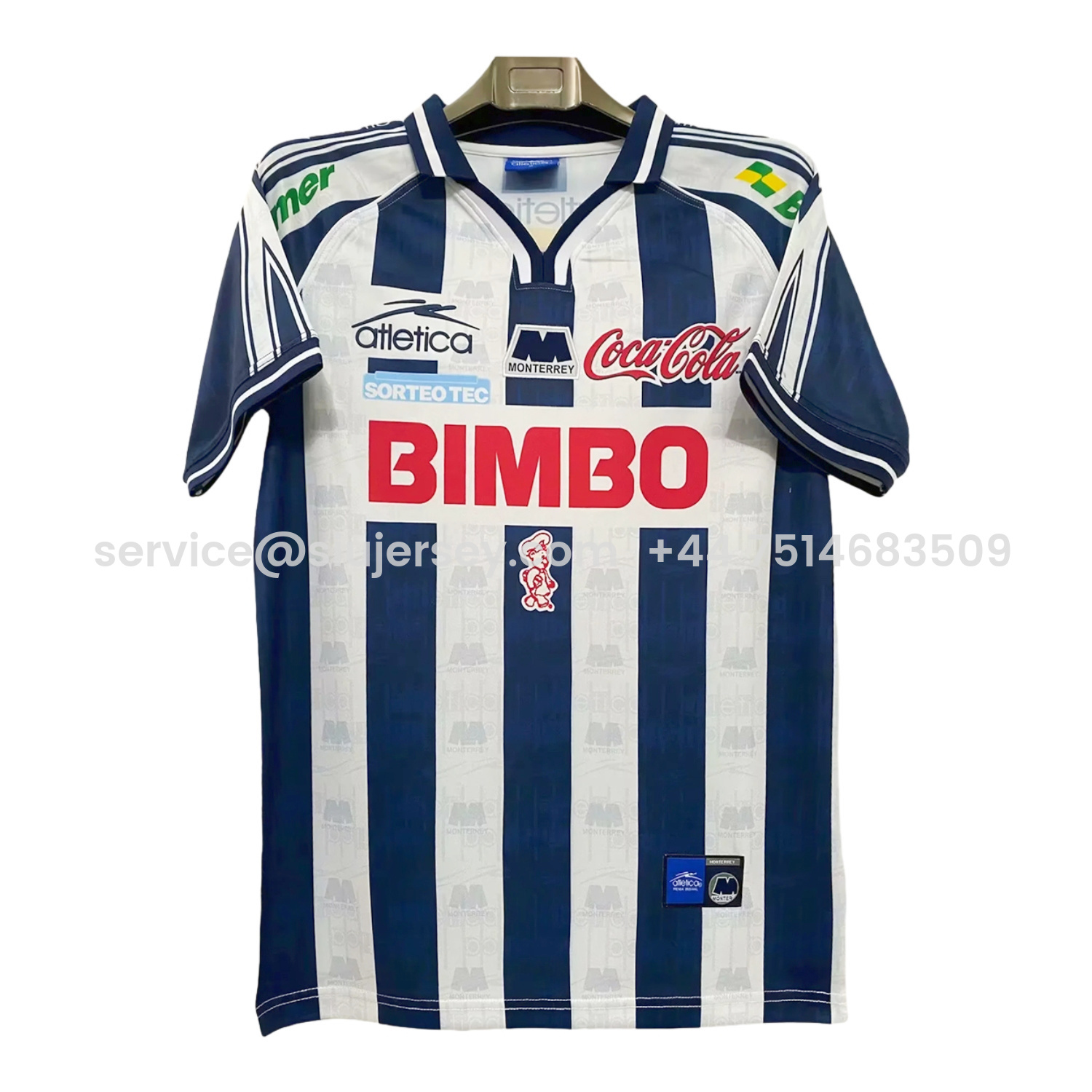 SIUjerseys-Retro Rayados Monterrey 1999-00 Home Jersey