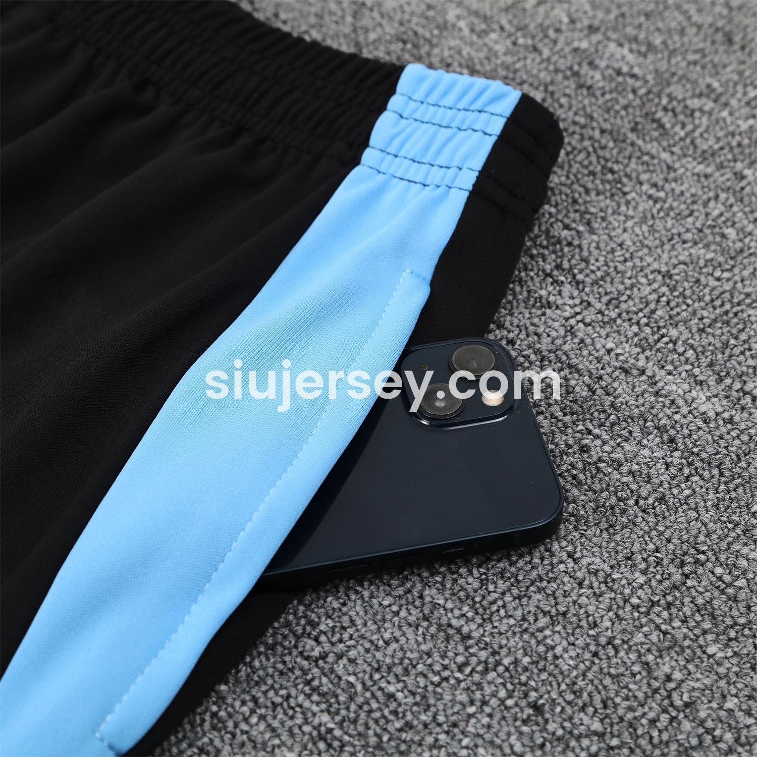 SIUjerseys-Argentina 24-25 Three-Stars Training Hoodie Set - Black Top and Pants