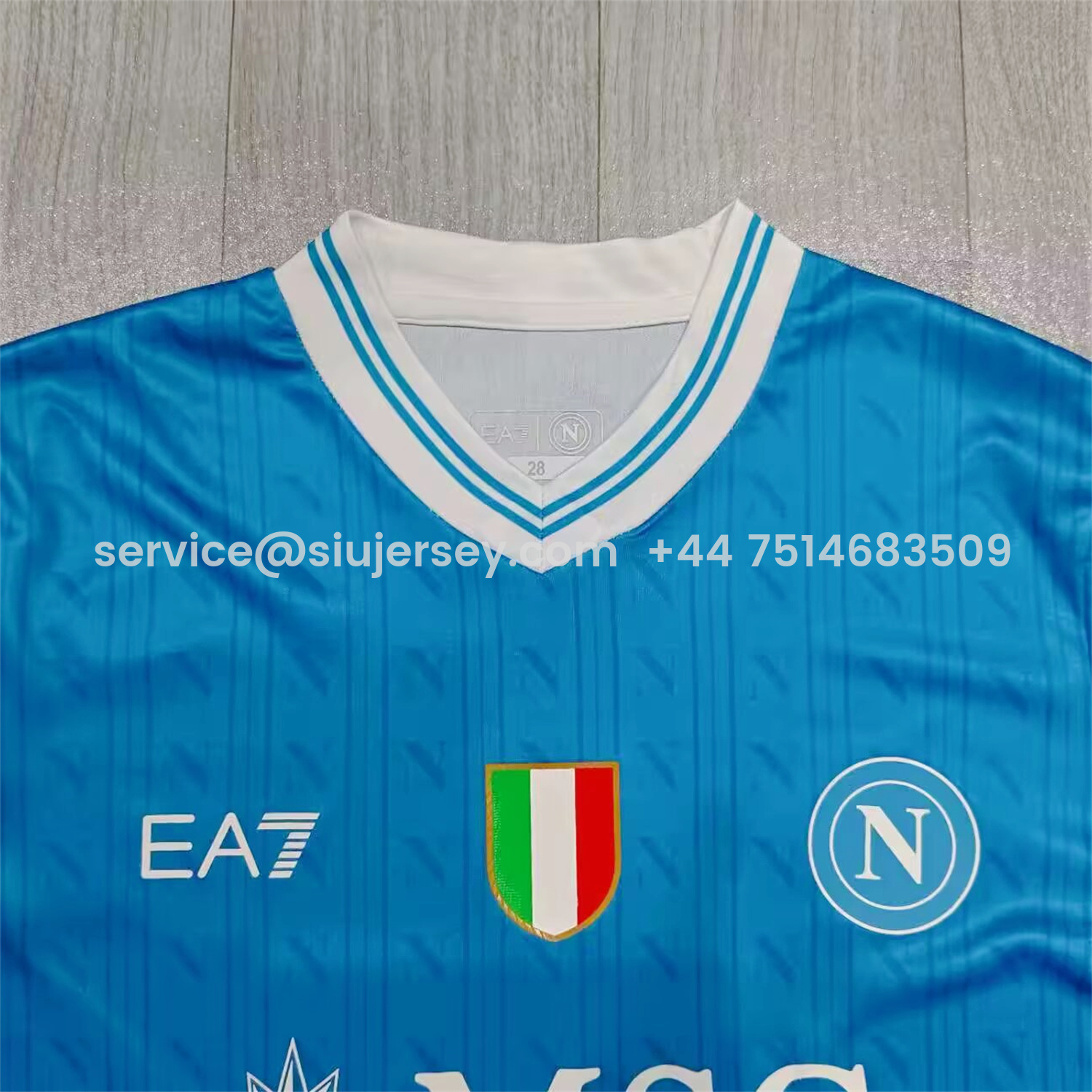 SIUjerseys-Napoli 25-26 Home Kids Kit