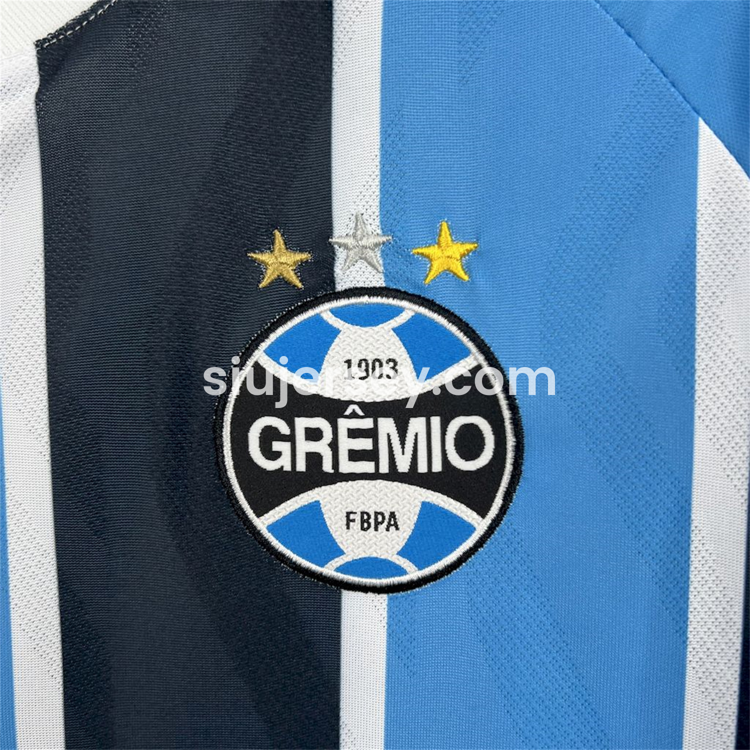 SIUjerseys-Gremio 25-26 Home Long Sleeves Jersey with Sponsor - Fans Version