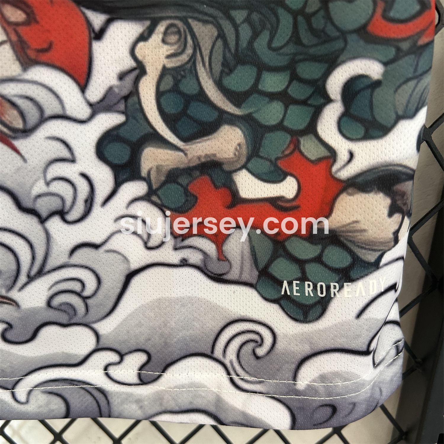 SIUjerseys-Japan 25-26 Y3 Green Dragon Roar White Jersey - Fans Version