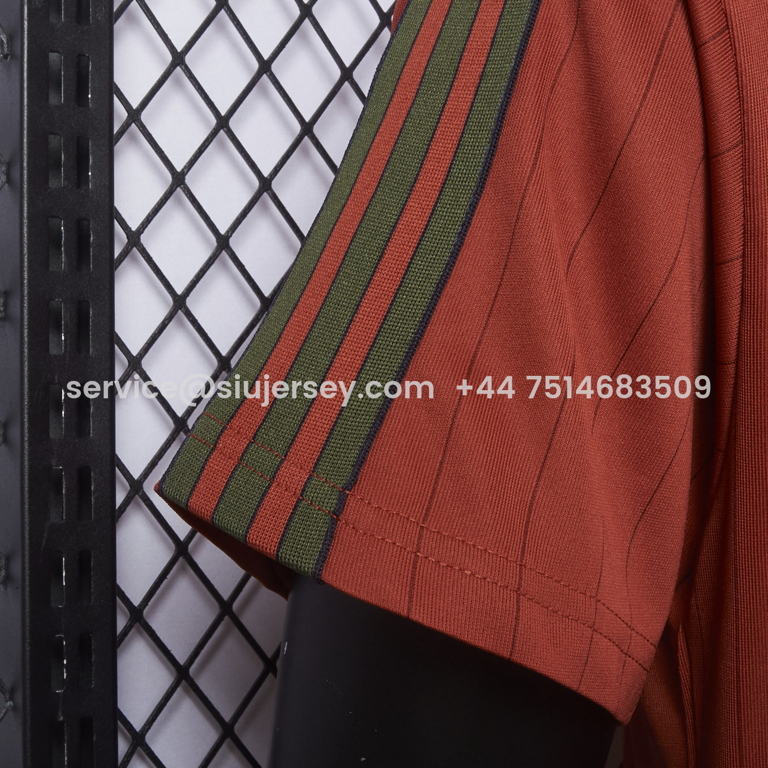 SIUjerseys-Bayern Munich 25-26 Trefoil Red Travel Jersey - Player Version