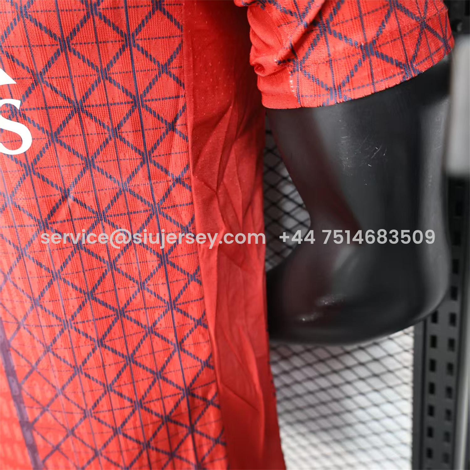 SIUjerseys-Paris Saint-Germain PSG 25-26 Red Pre-Match Training Jersey - Player Version