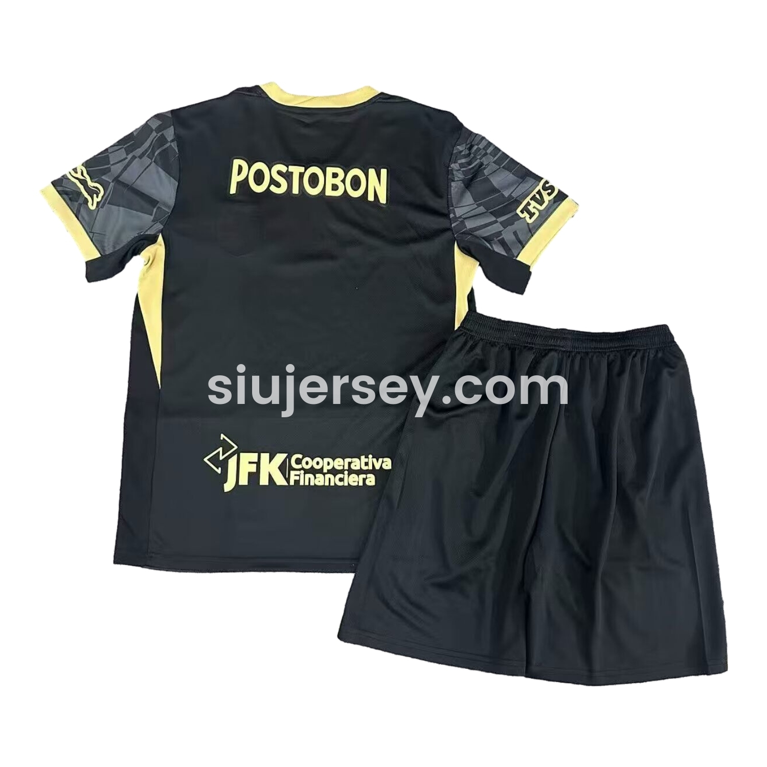 SIUjerseys-Atlético Nacional 25-26 Away Kids Kit