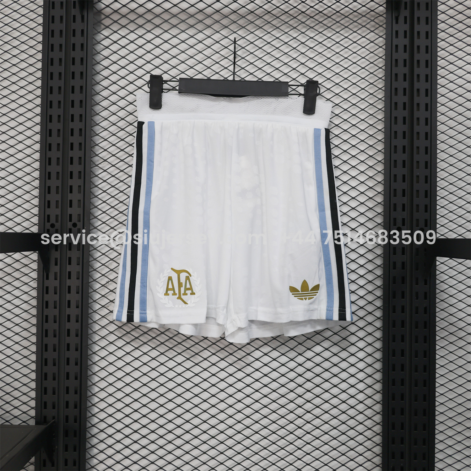 SIUjerseys-Argentina 25-26 White Shorts - Player Version