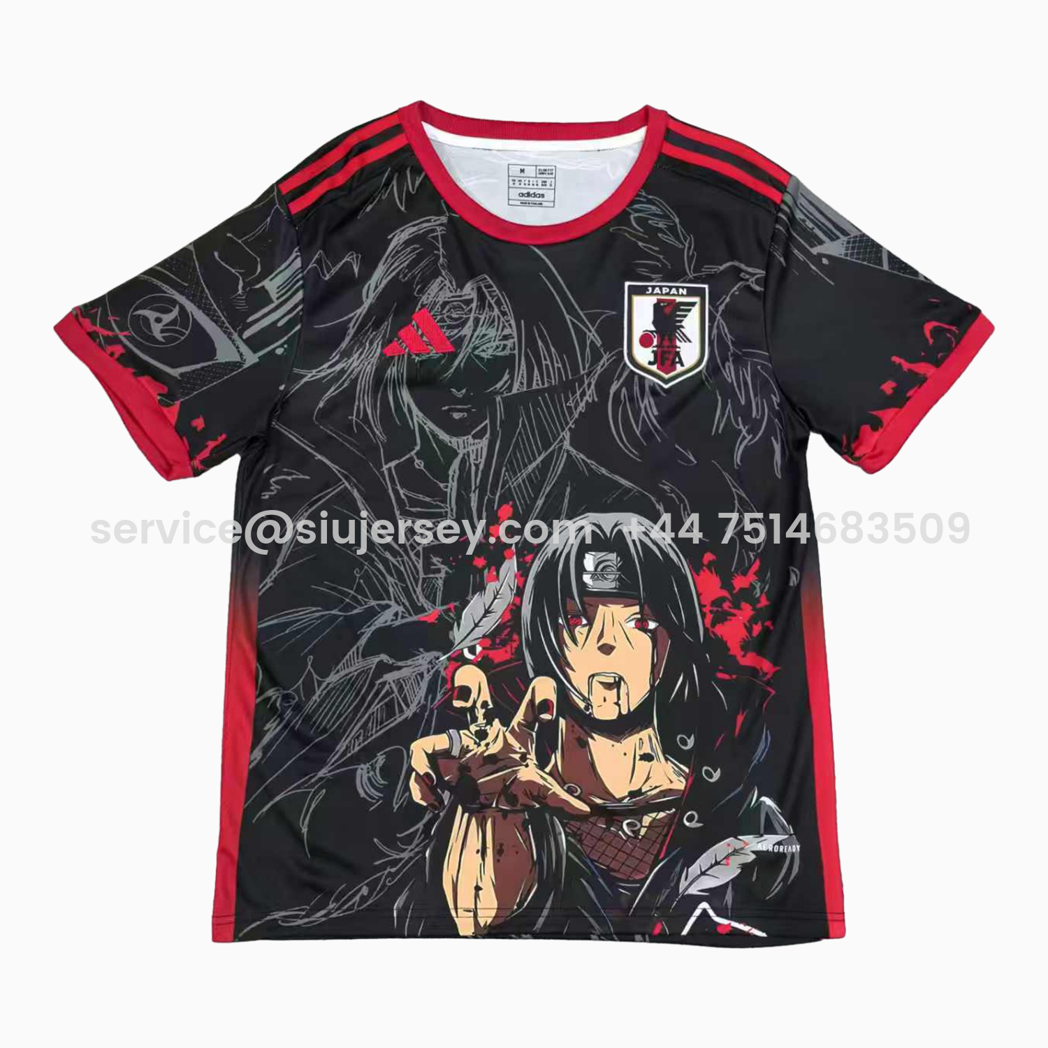 SIUjerseys-Japan 25-26 Uchiha Itachi Amaterasu Special Jersey - Fans Version