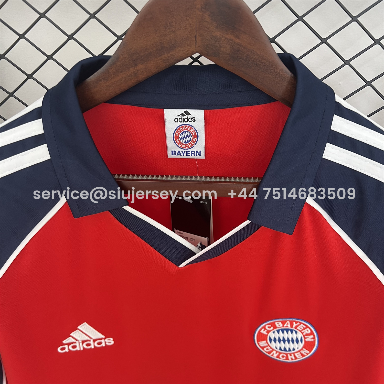 SIUjerseys-Retro Bayern Munich 2000-01 Home Jersey