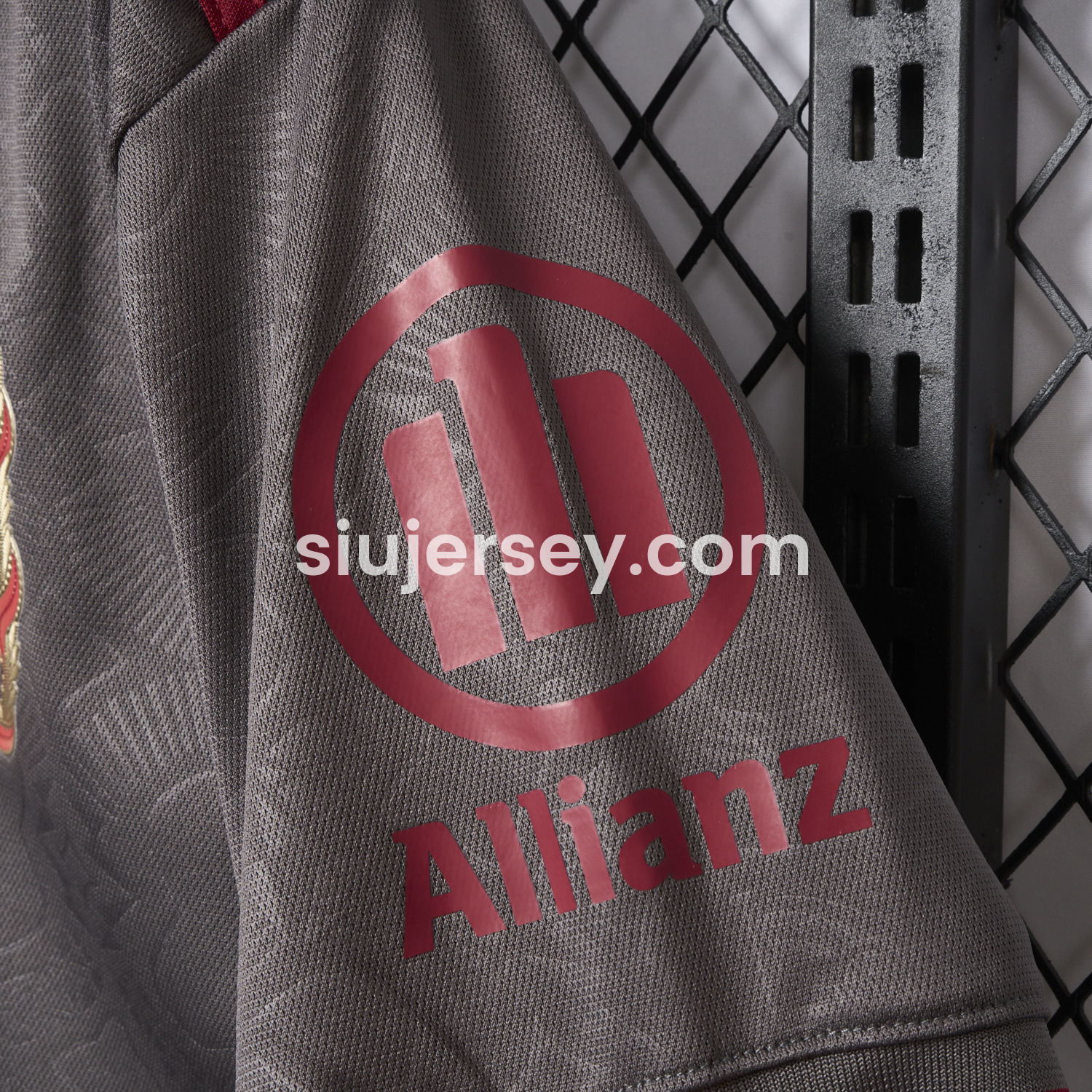 SIUjerseys-Bayern Munich 2025 Grey 125th Anniversary Jersey - Fans Version