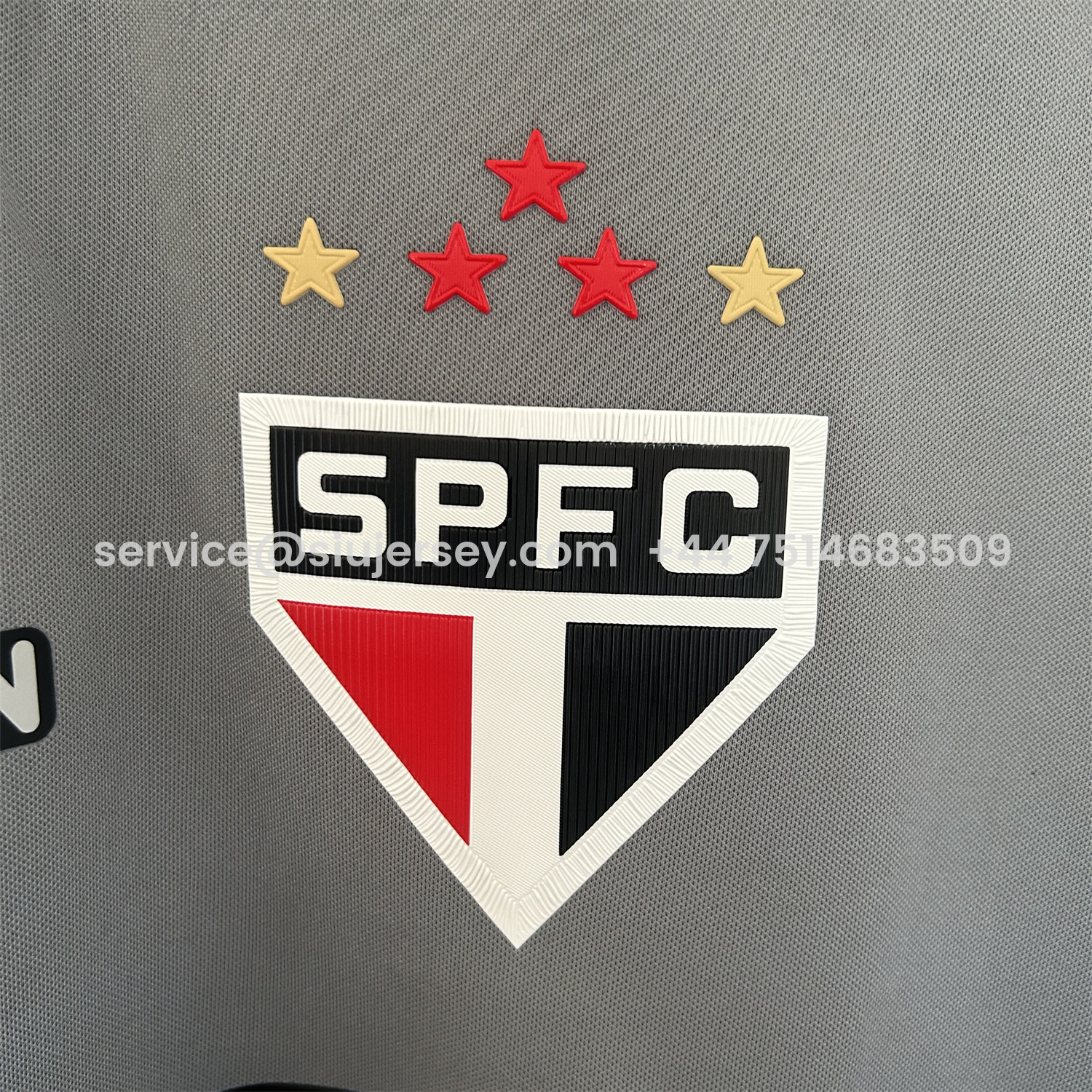 SIUjerseys-Sao Paulo 25-26 Grey Special Jersey - Fans Version