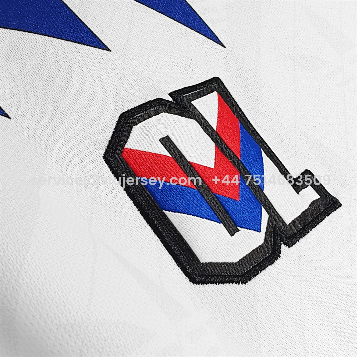 SIUjerseys-Retro Lyon 1995-96 Home Jersey