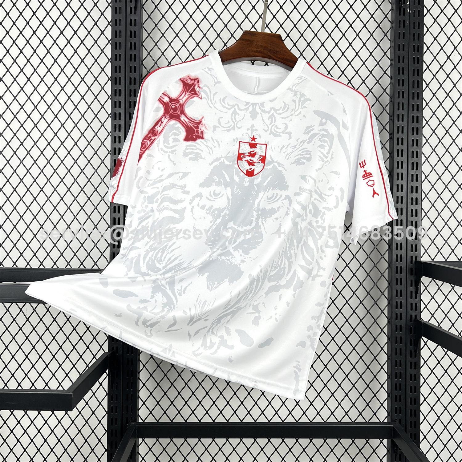 SIUjerseys-England 2026 Becks 7 Special Jersey - Fans Version