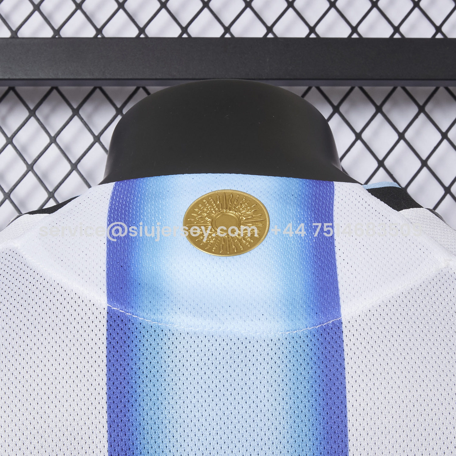 SIUjerseys-Argentina 25-26 Home Blue White Jersey(Leaked Version) - Player Version
