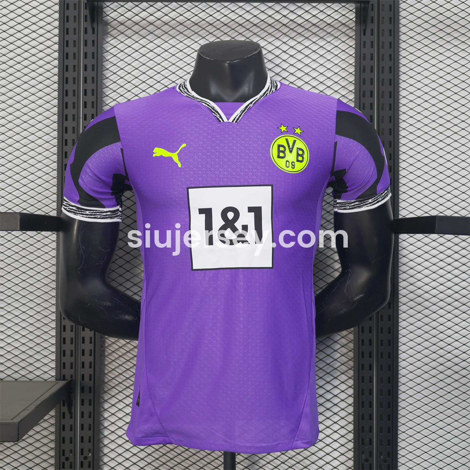 SIUjerseys-Dortmund 24-25 Purple Goalkeeper Special Edition Jersey - Player Version