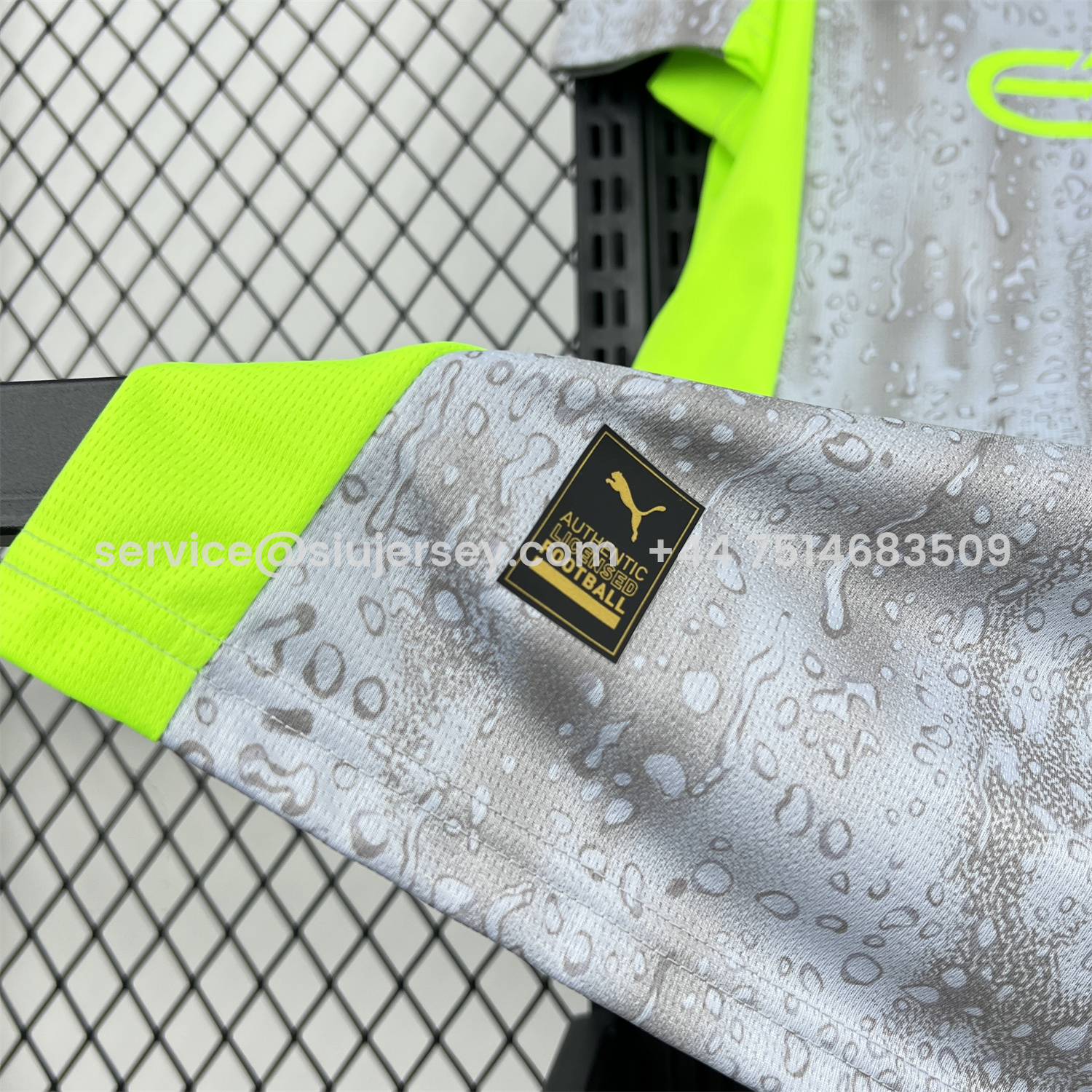 SIUjerseys-Manchester City 25-26 Third Grey Jersey - Fans Version