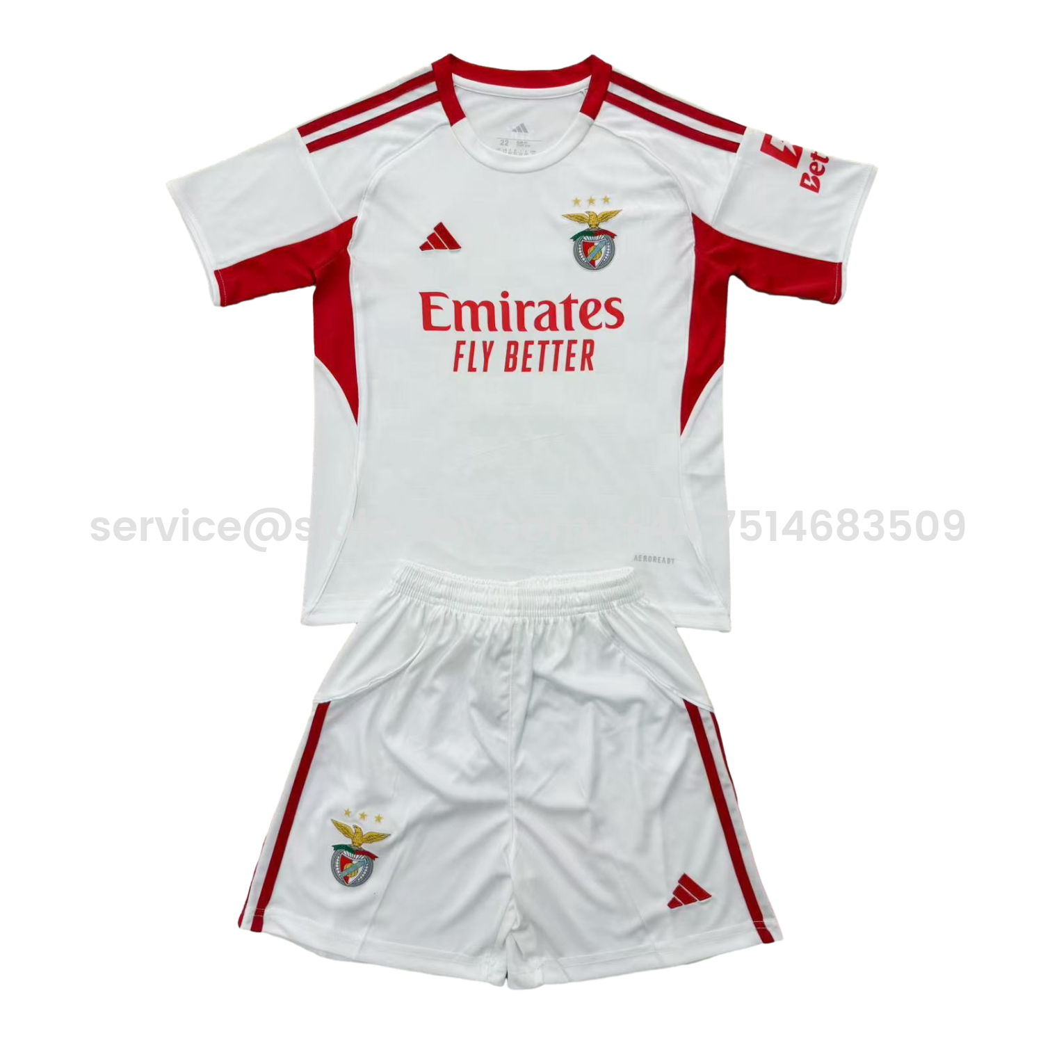 SIUjerseys-Benfica 25-26 Third Men's Adult Jersey Set - Fans Version