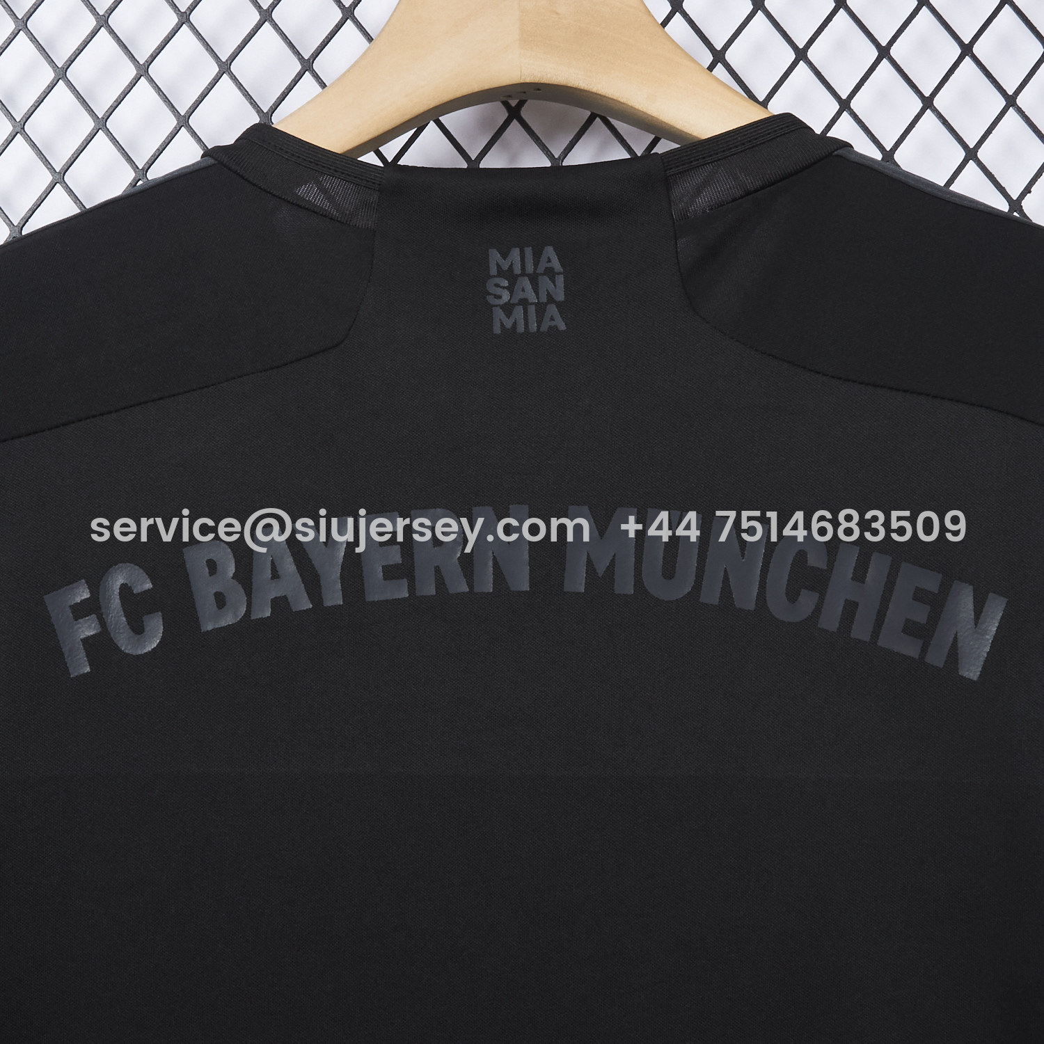 SIUjerseys-Retro Bayern Munich 2023-24 Black Special Jersey