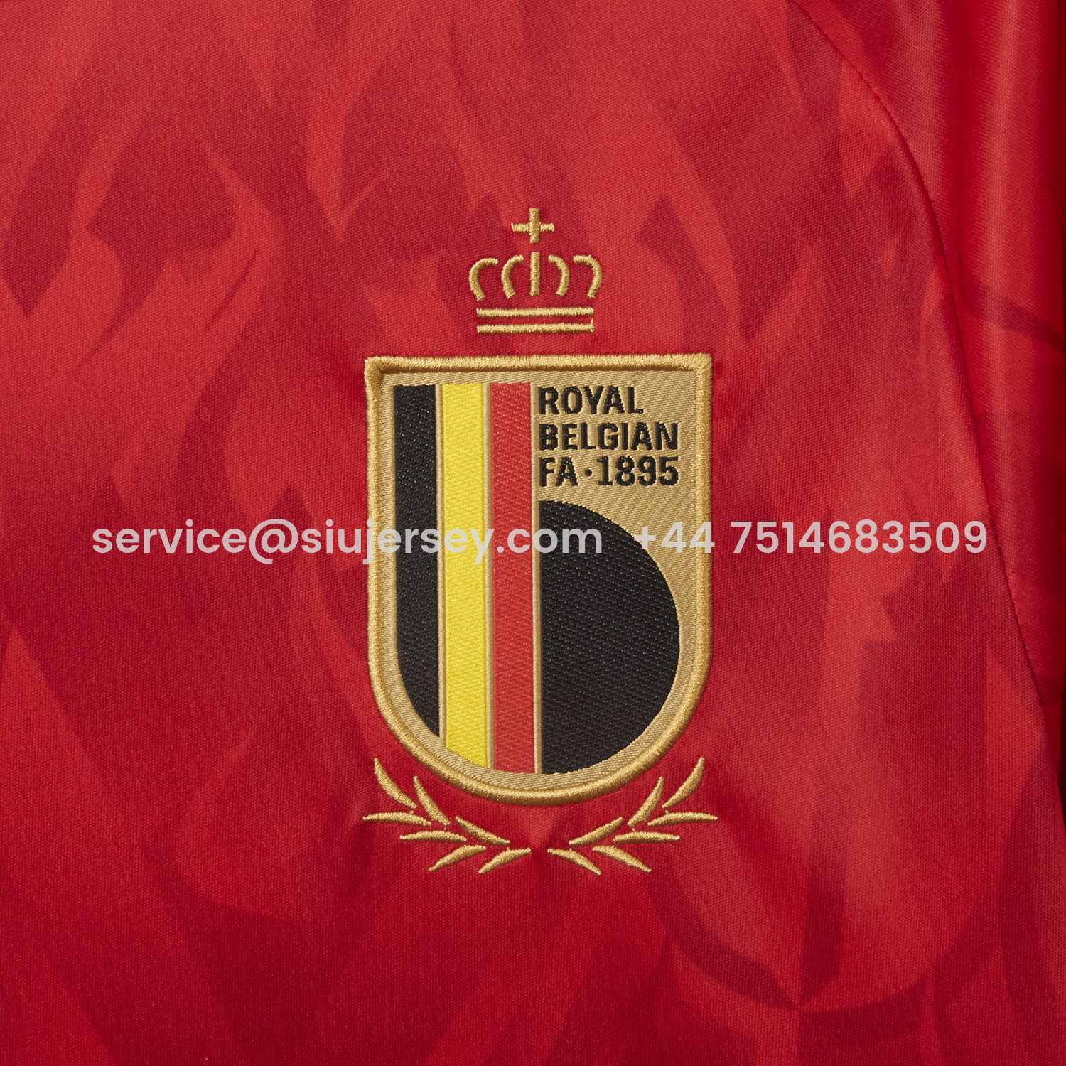 SIUjerseys-Belgium 2026 Home Jersey (Leaked Version) - Fans Version