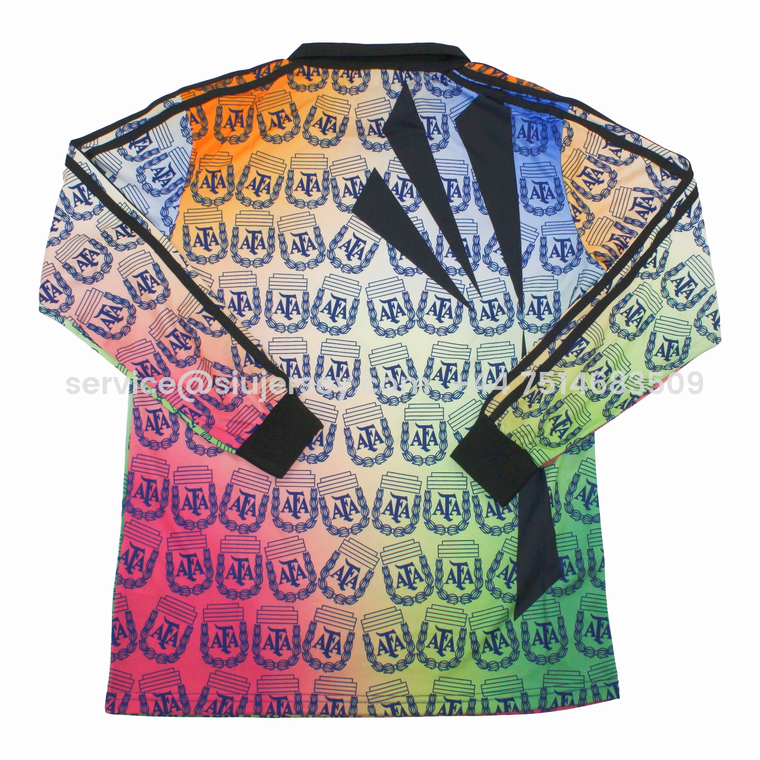 SIUjerseys-Retro Argentina 1994 Multicolor Goalkeeper Long Sleeves Jersey
