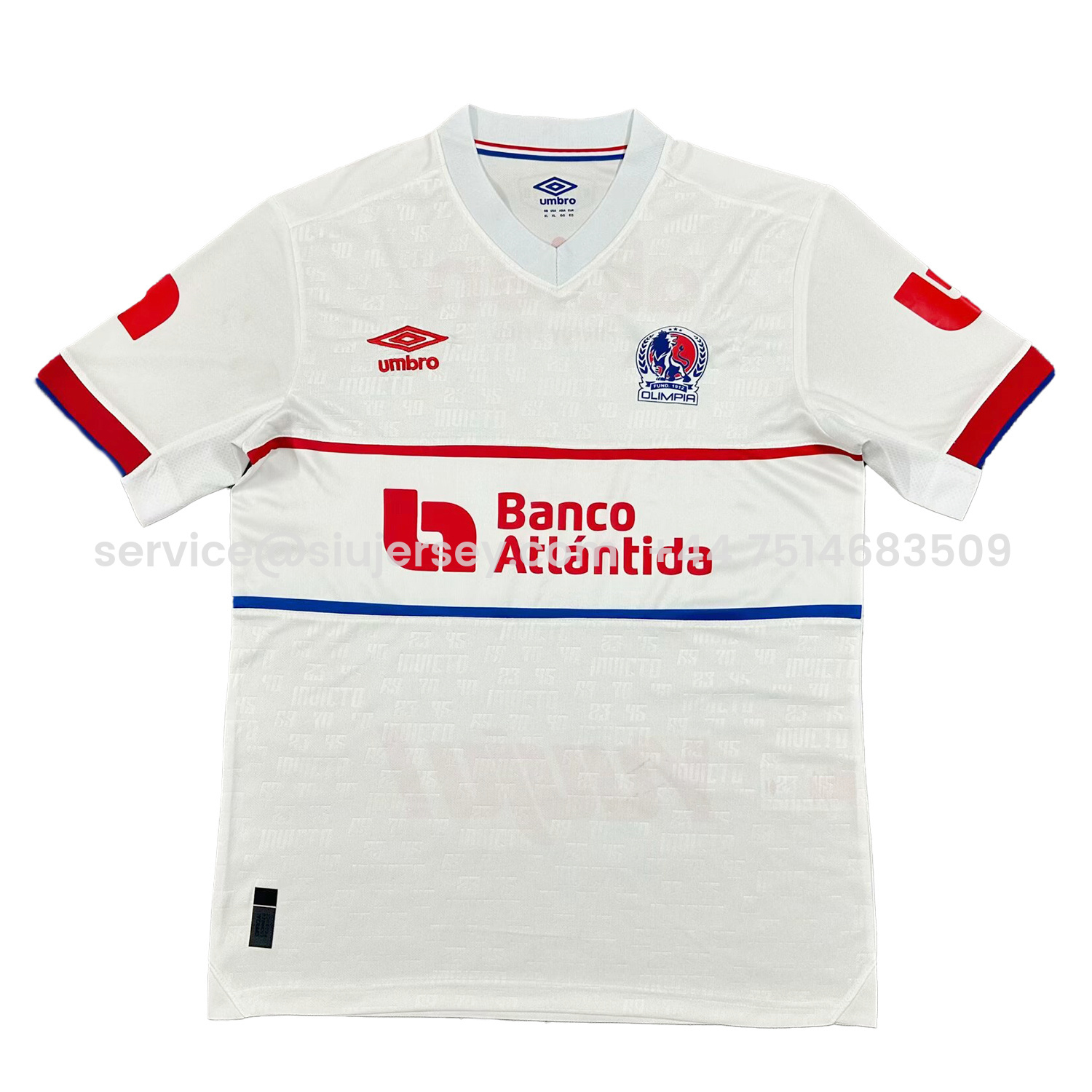 SIUjerseys-CD Olimpia 25-26 Home Jersey - Fans Version