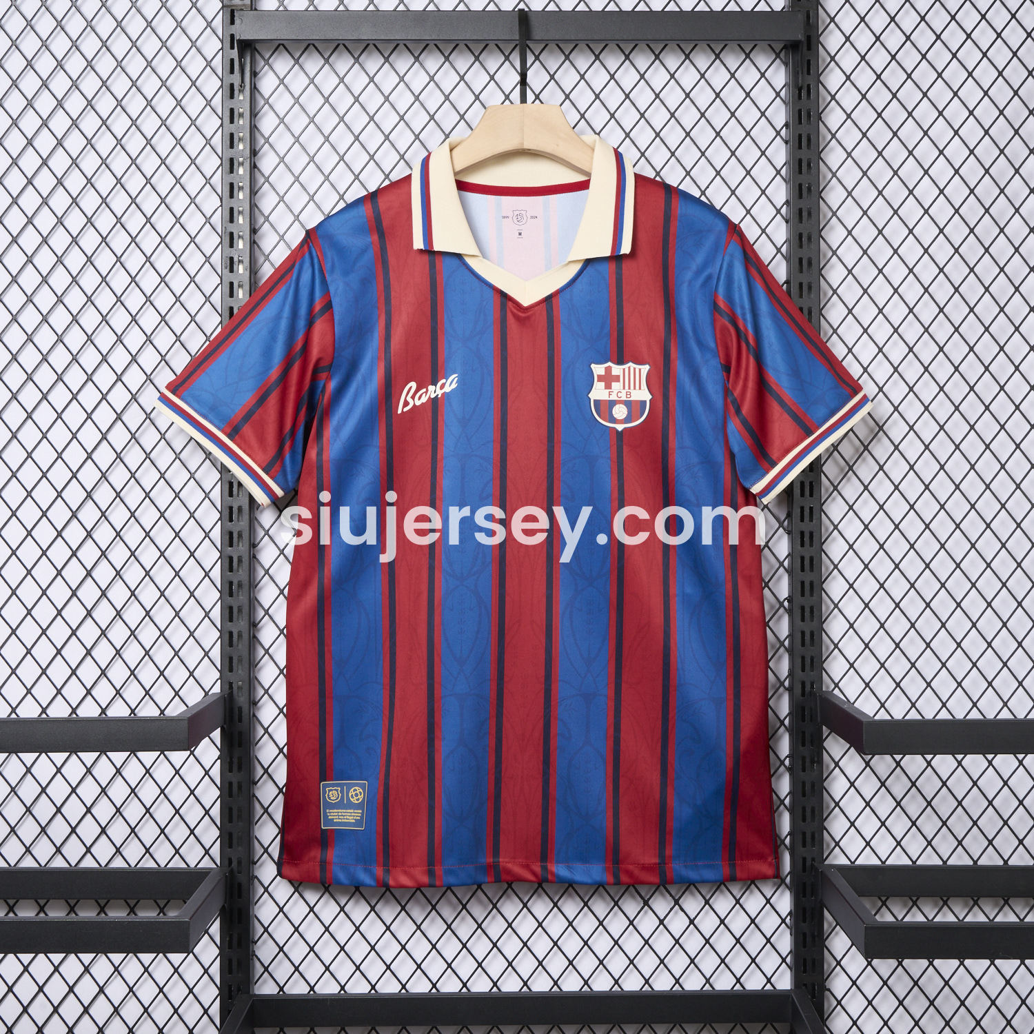 SIUjerseys-Barcelona 25-26 Retro Style Jersey - Fans Version