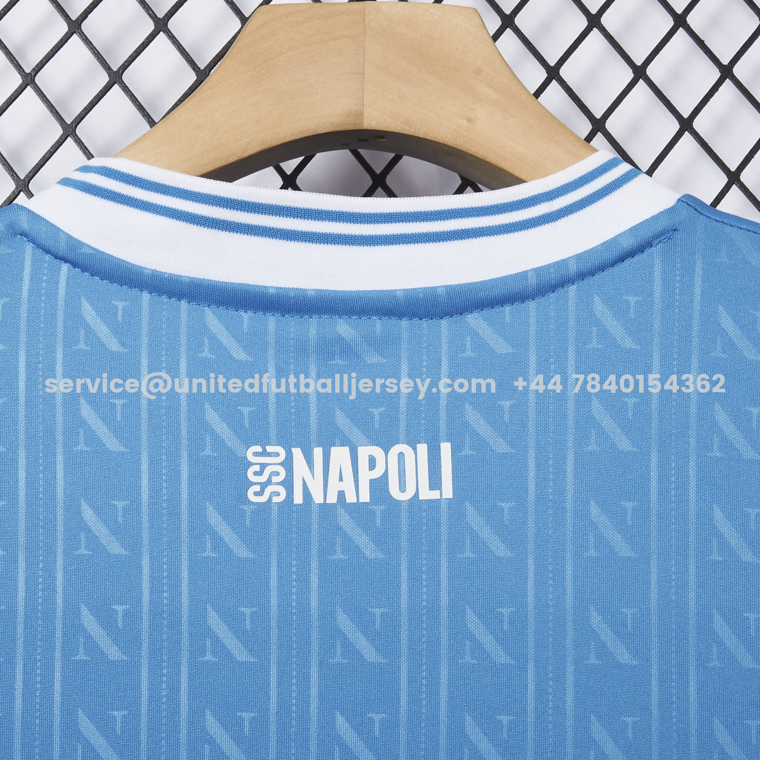 unitedfutballjersey-Napoli 25-26 European Home Blue Jersey - Fans Version