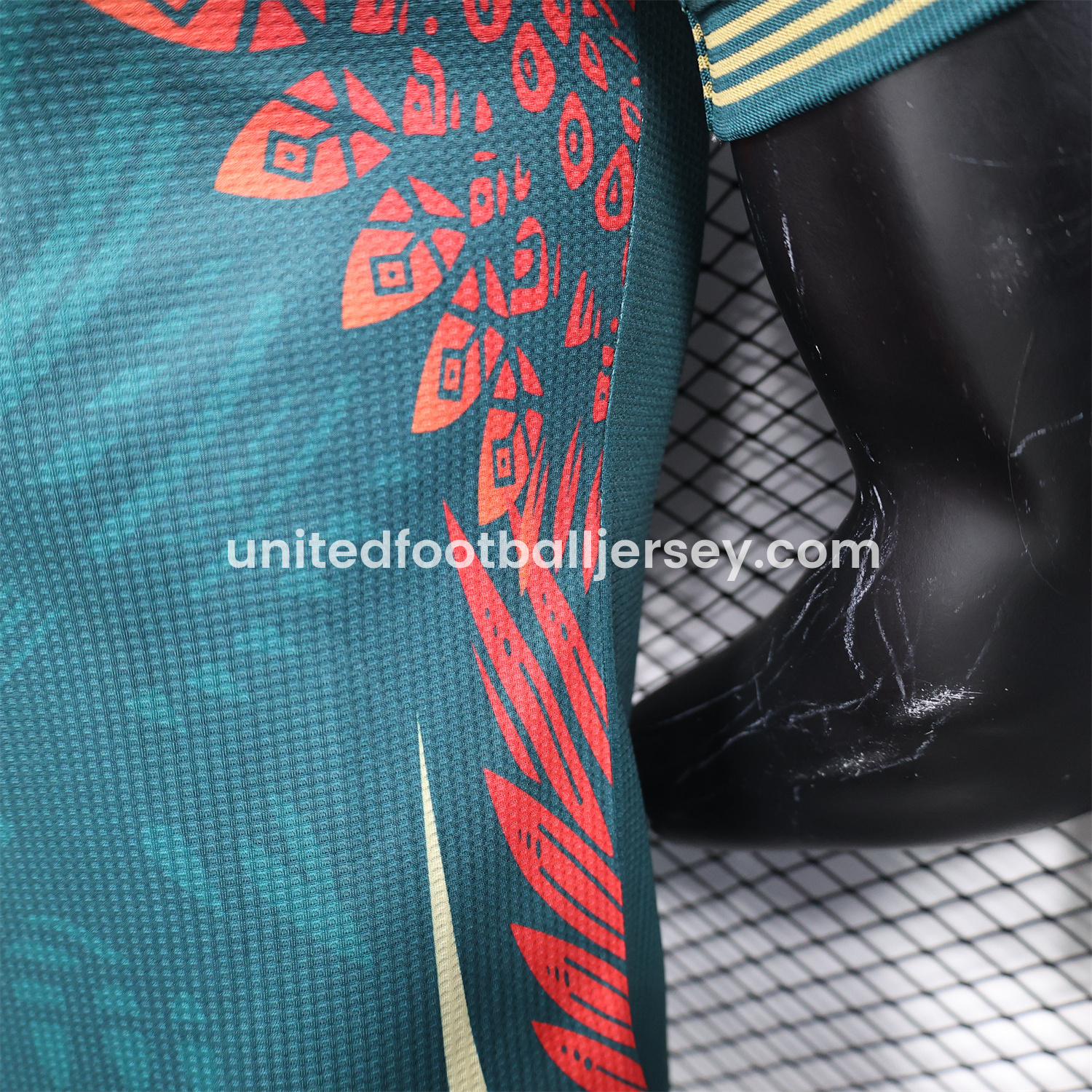 unitedfutballjersey-Mexico 2025 Red Eagle Special Edition Green Jersey - Player Version