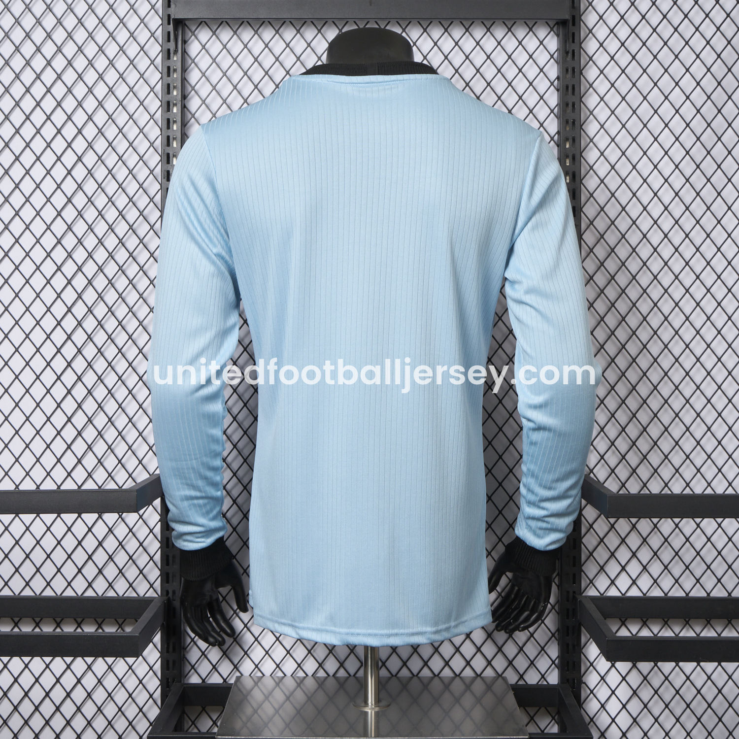 unitedfutballjersey-Germany 2025 125-Year Anniversary GK Blue Long Sleeve Jersey - Player Version