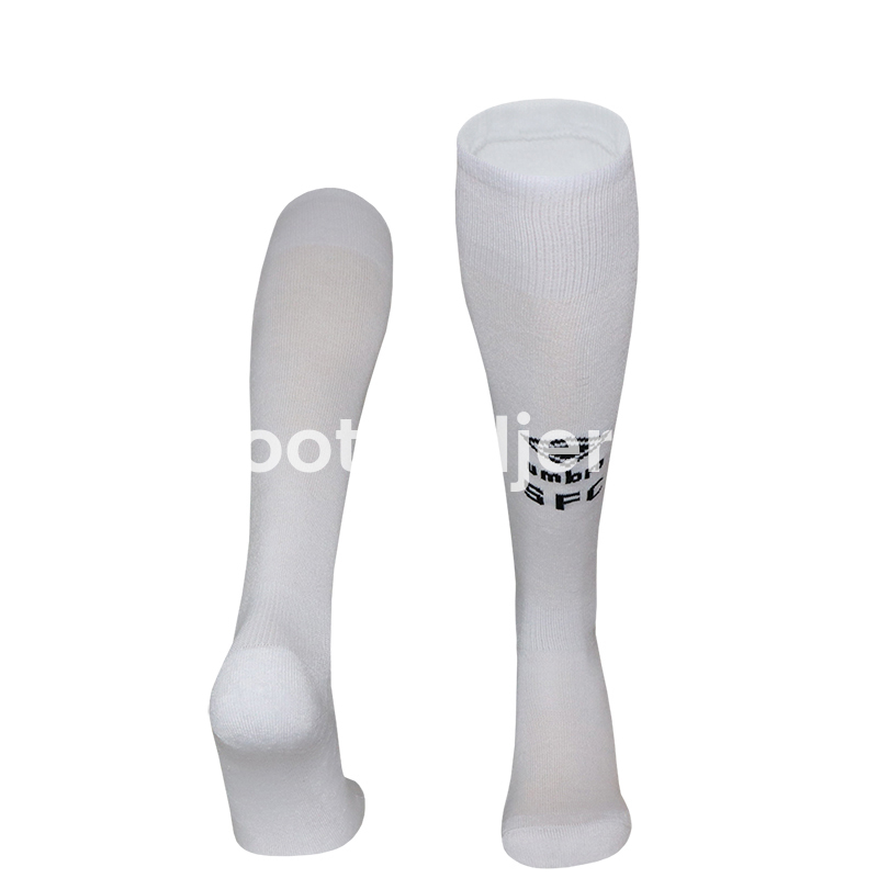 unitedfutballjersey-Santos 25-26 Home Socks - White