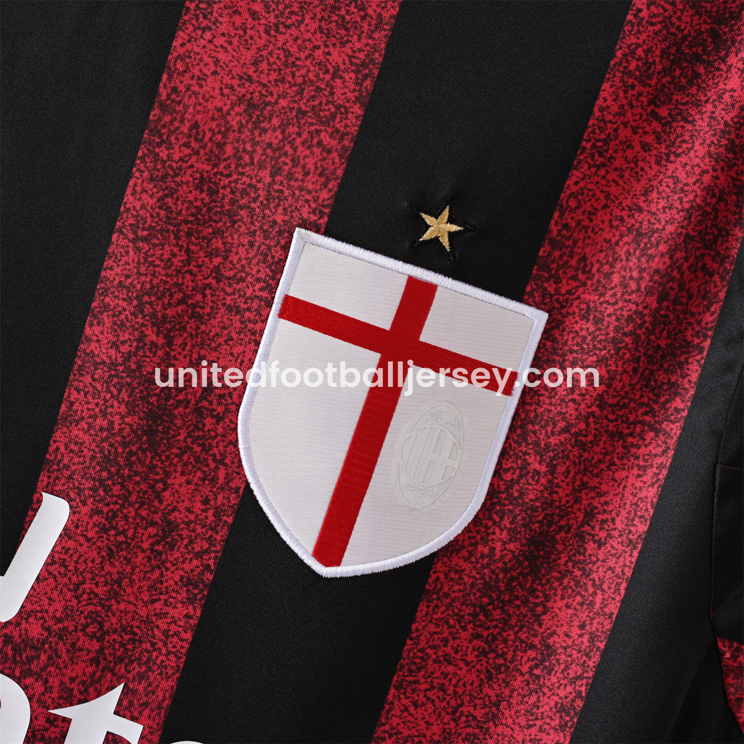 unitedfutballjersey-Retro AC Milan 2015-16 Home Jersey